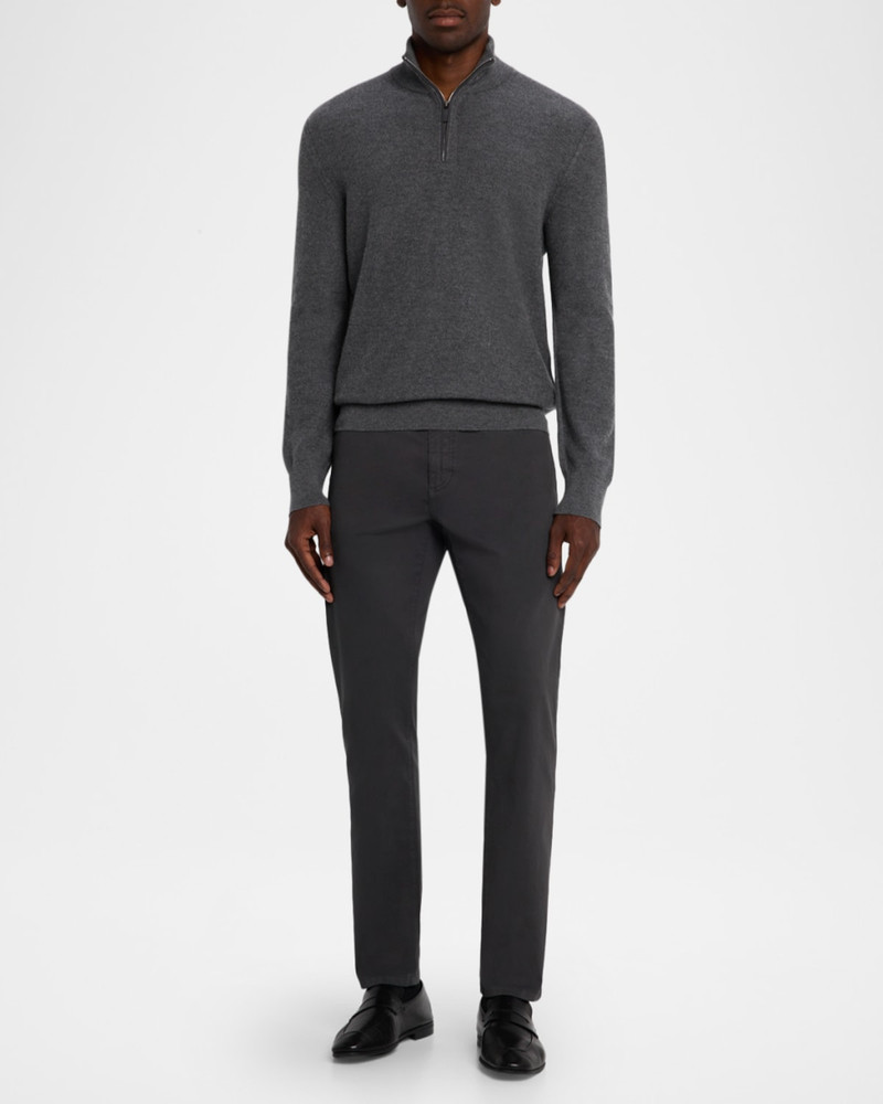 ZEGNA Men's Stretch Gabardine Slim Five-Pocket Pants outlook