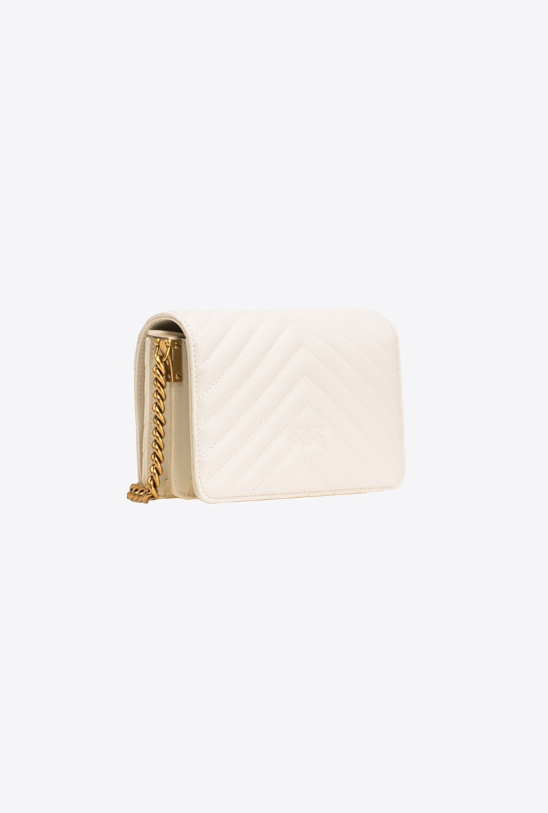 PINKO MINI LOVE BAG CLICK CHEVRON outlook