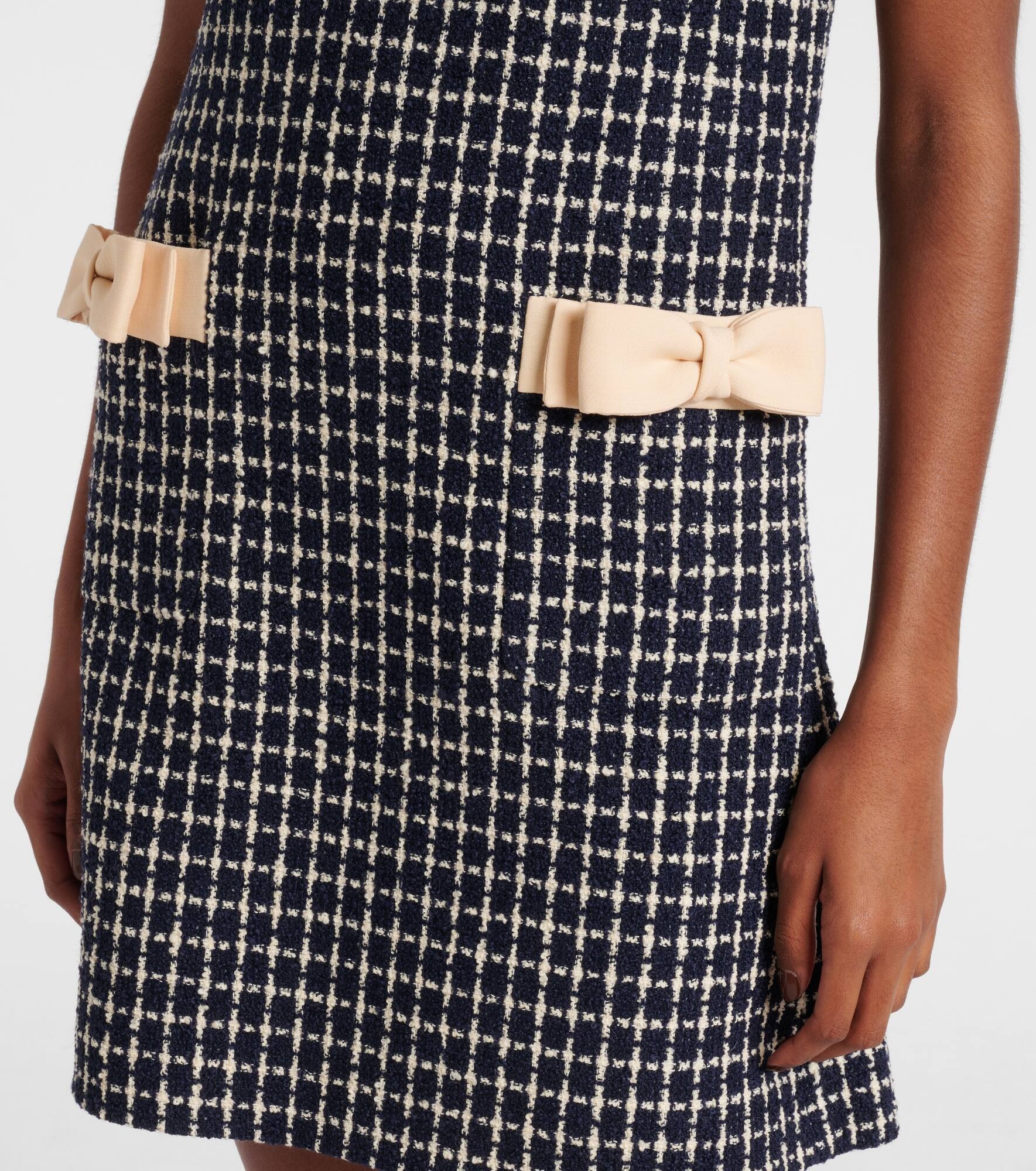 Mossi wool-blend bouclé minidress - 5