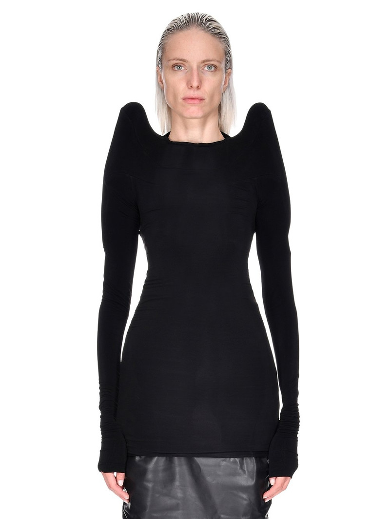 Tec sculpted-shoulder blouse - 1
