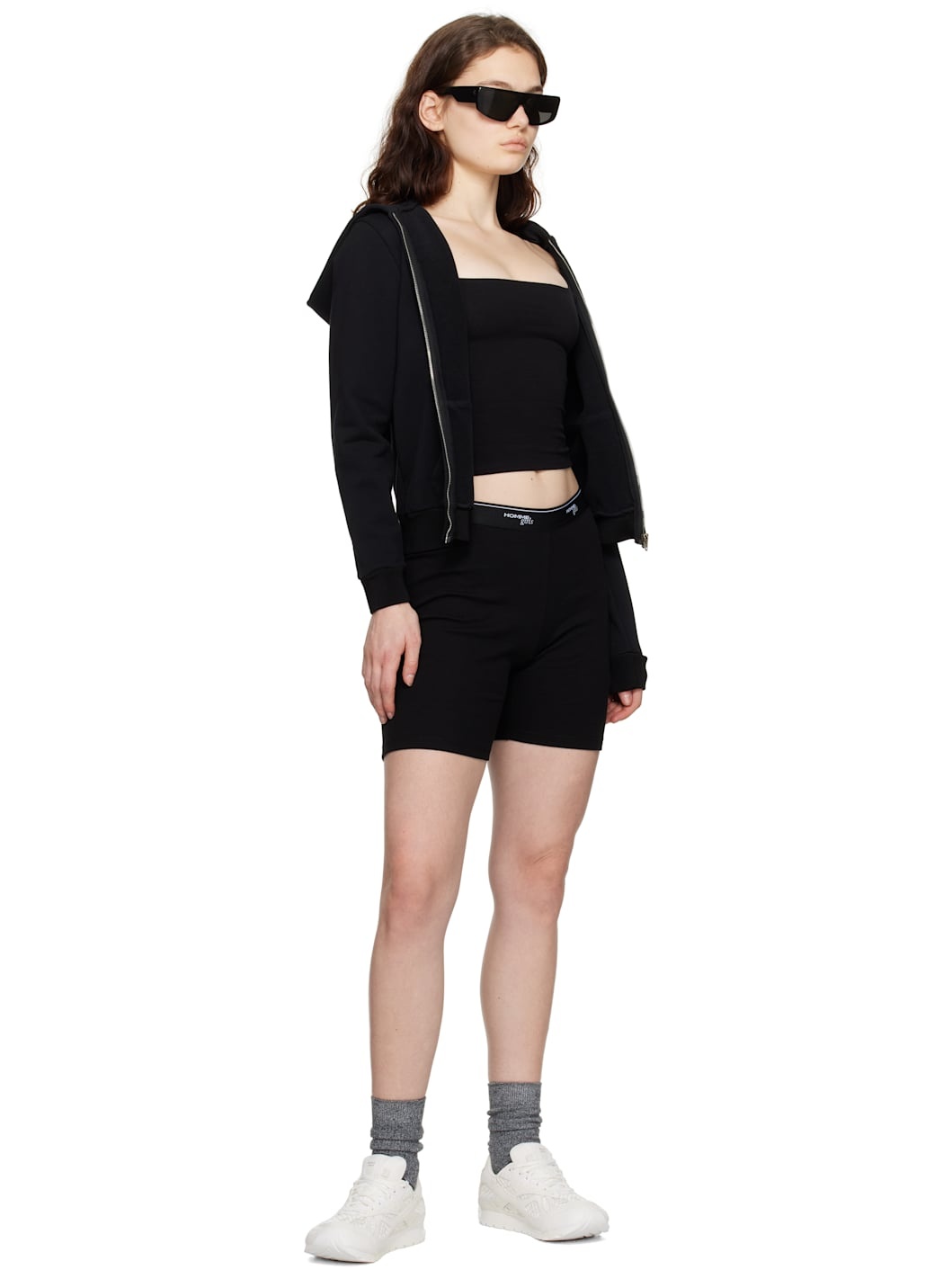 Black Biker Shorts - 4