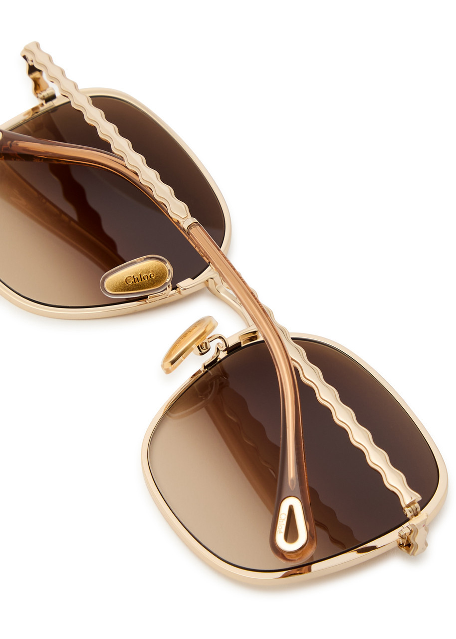Chloe Oversized Square-frame Sunglasses - 3