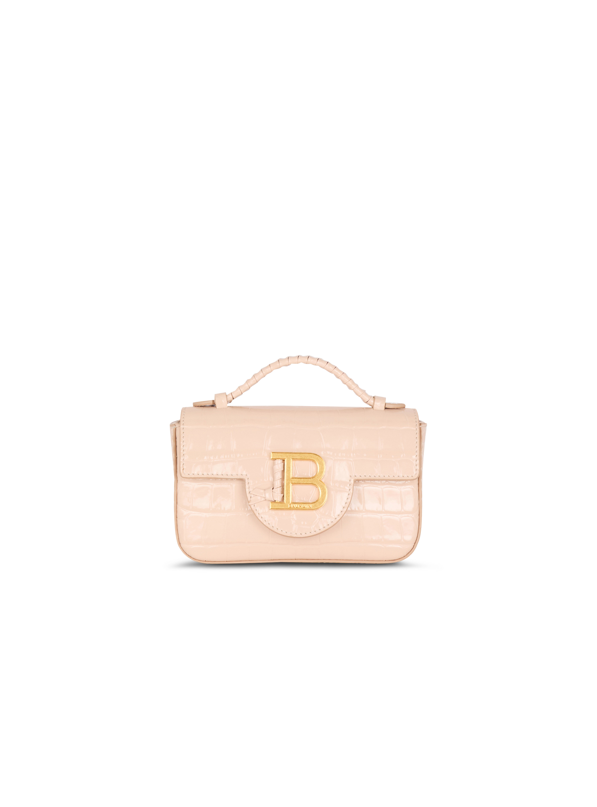 B-Buzz 17 Mini bag in crocodile-embossed calfskin - 1