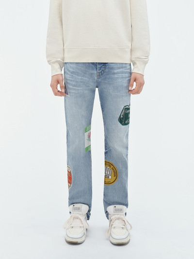 AMIRI TRAVEL PATCH STRAIGHT JEAN outlook