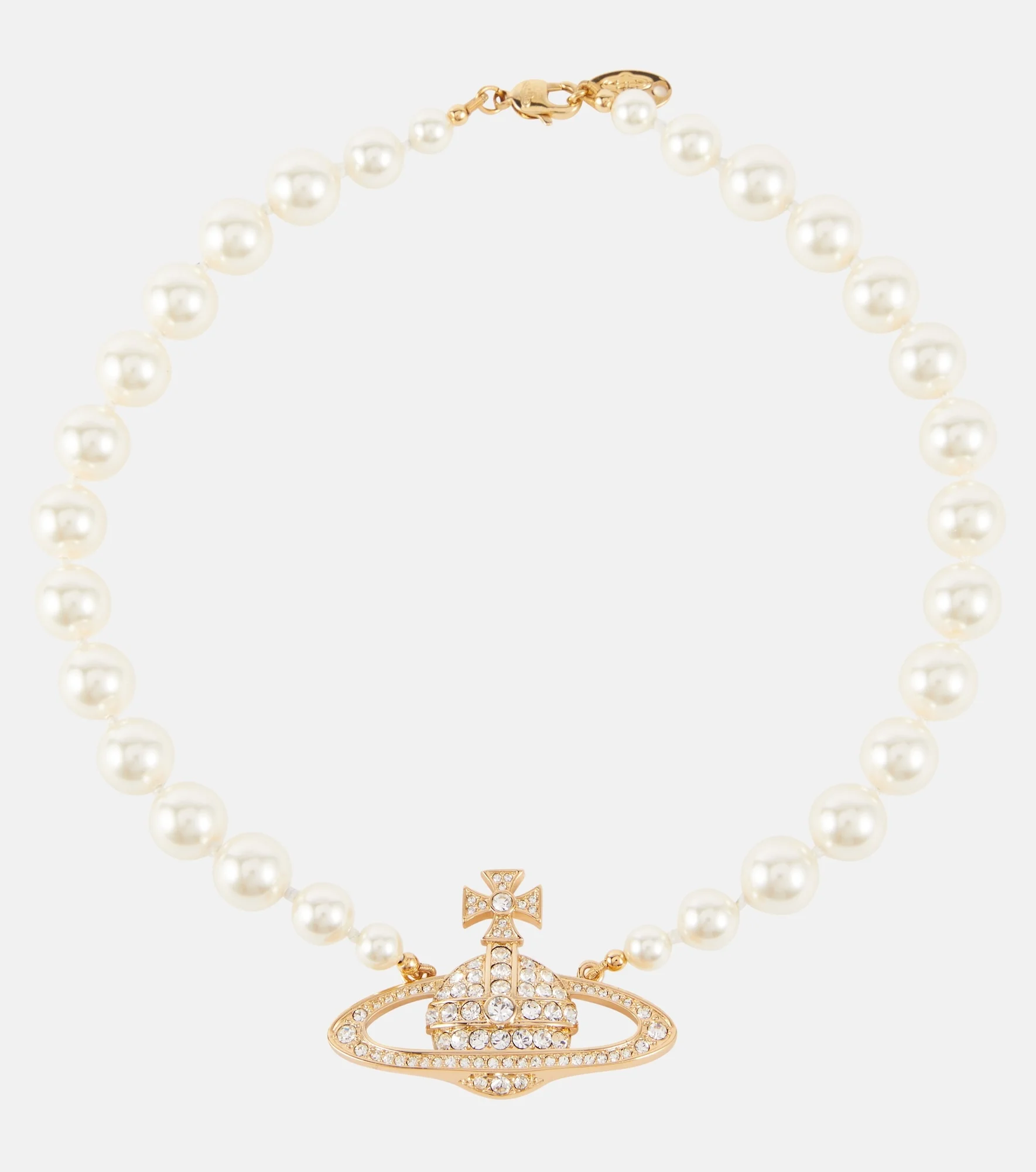 Orb embellished choker - 1