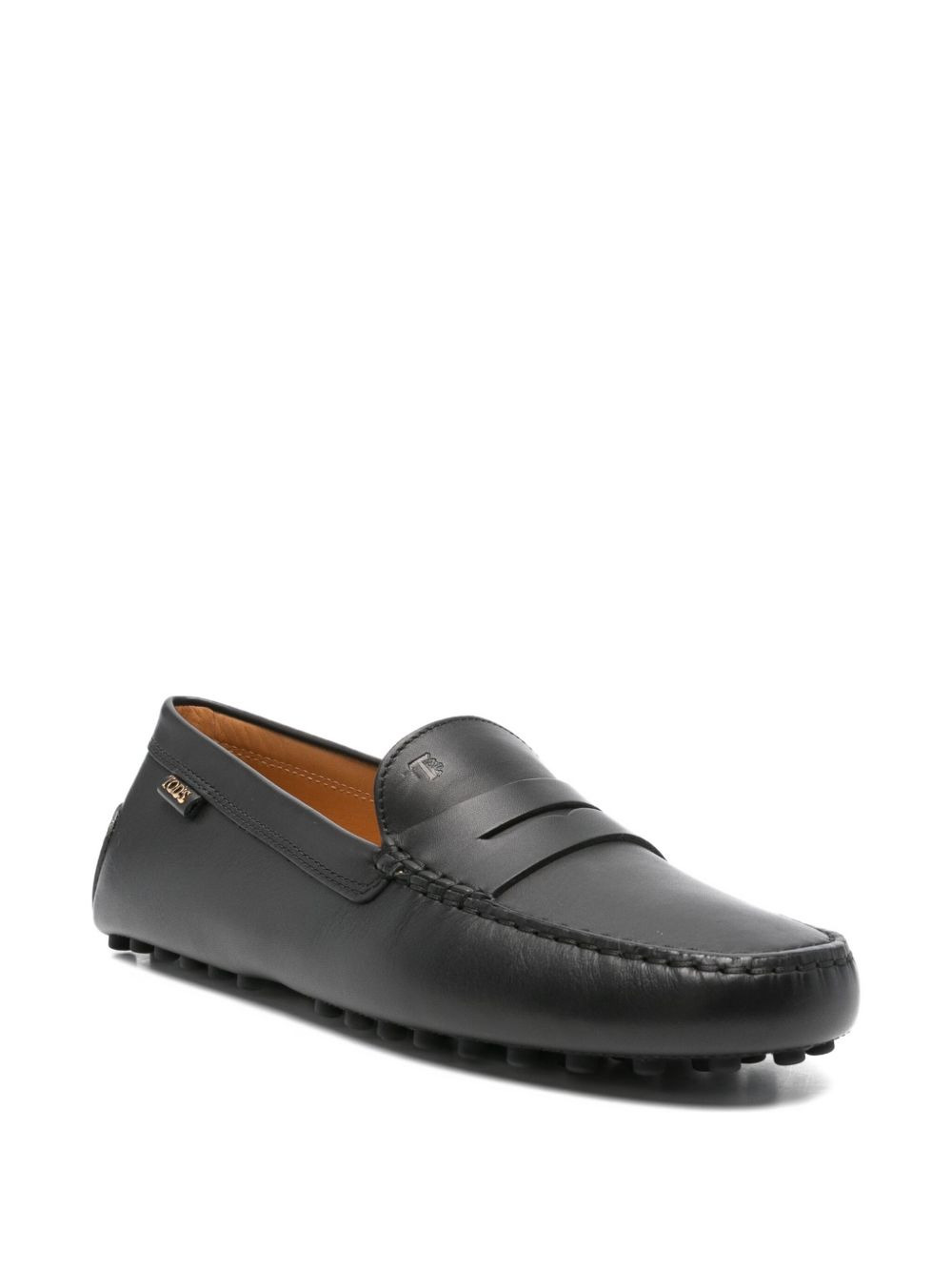 logo-detail driving loafers - 2