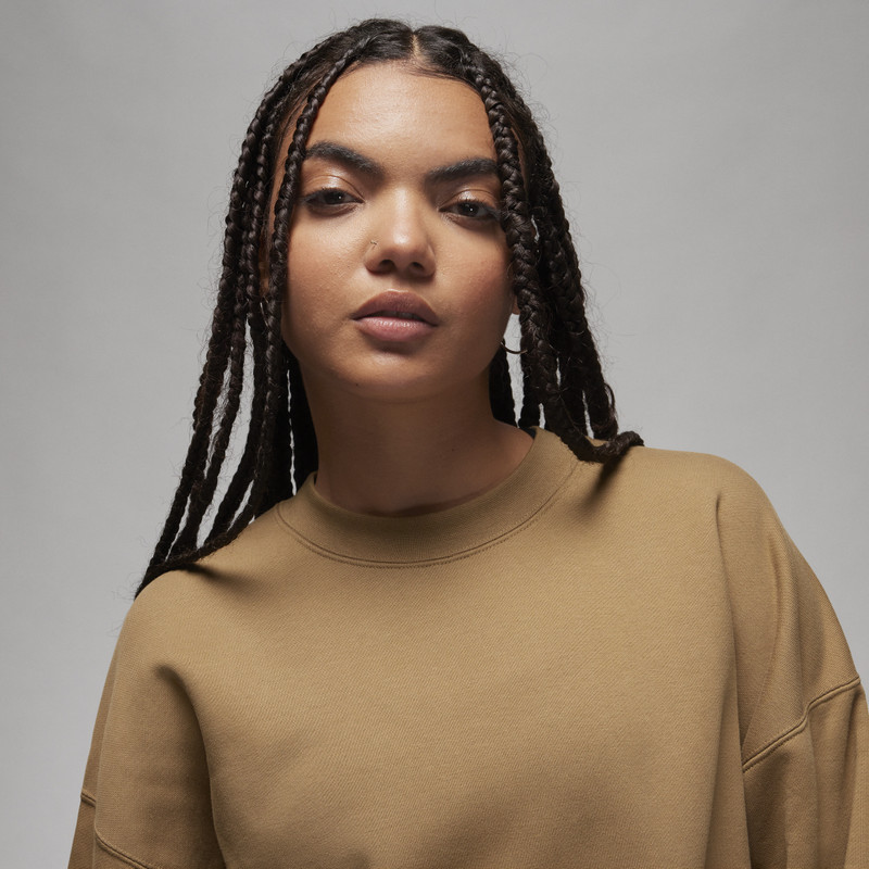 Women's Jordan Flight Fleece Crewneck Sweatshirt 3