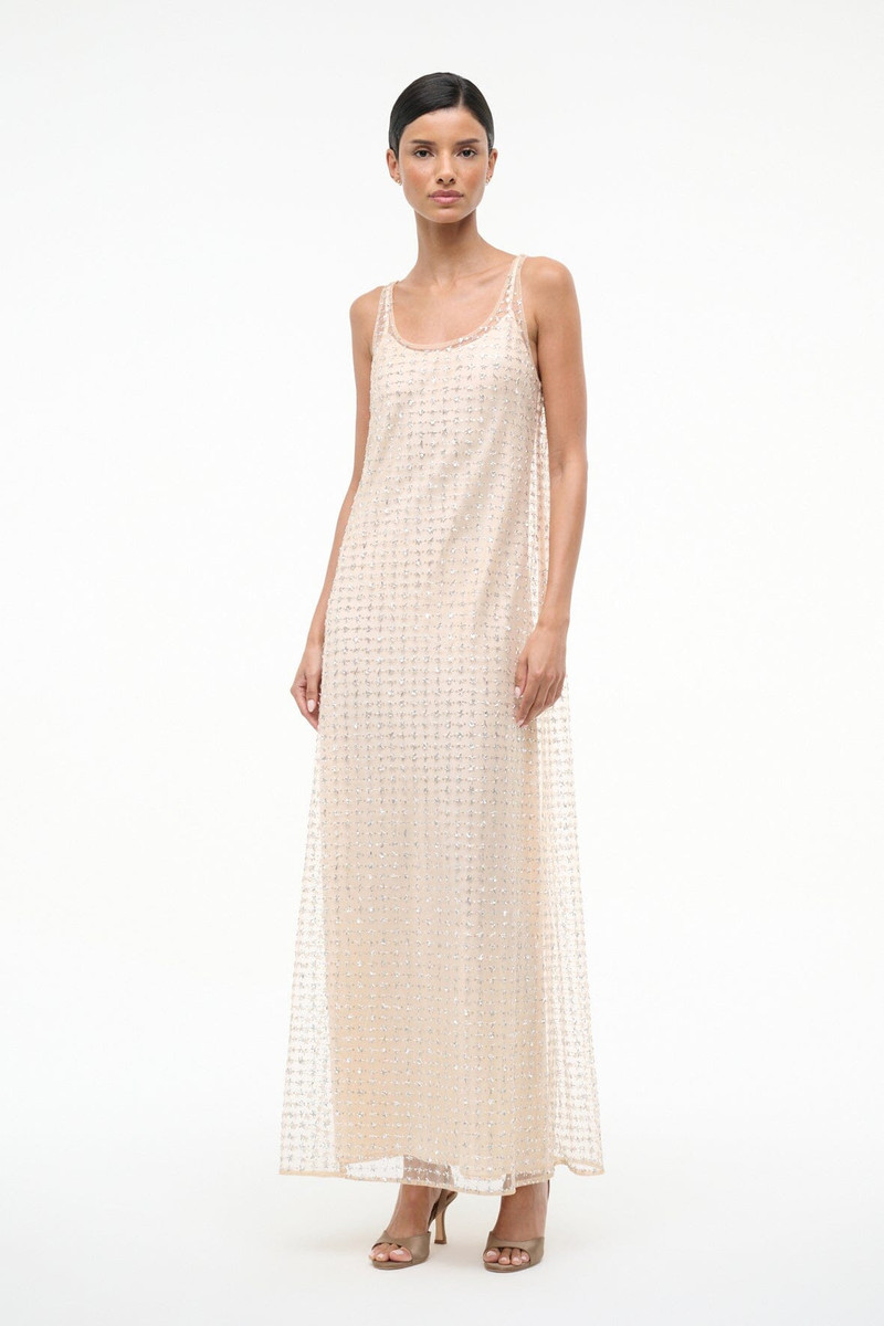 STAUD AURIELLE DRESS STARDUST 8