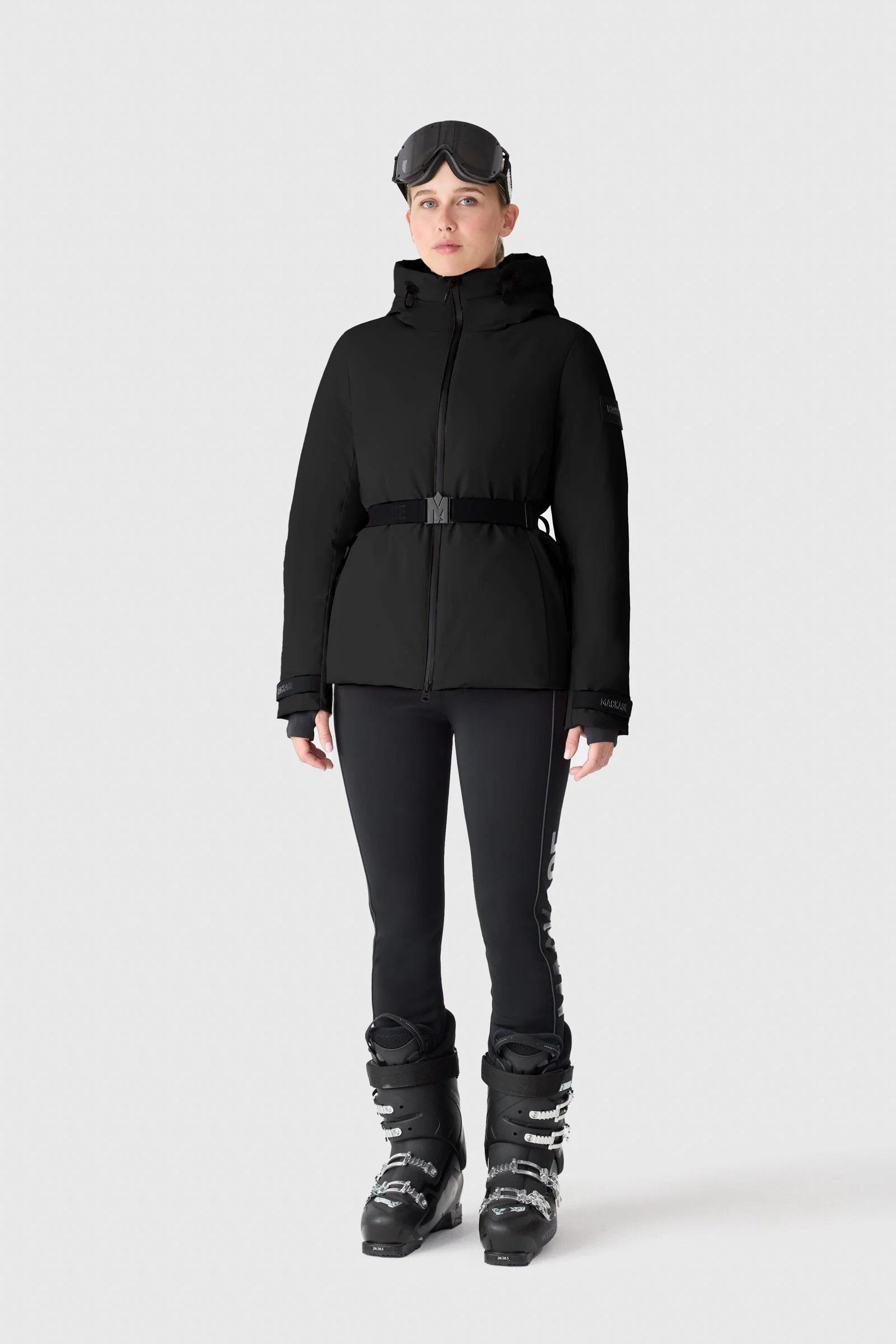 KRYSTAL-R Down Ski Jacket With Belt - 1