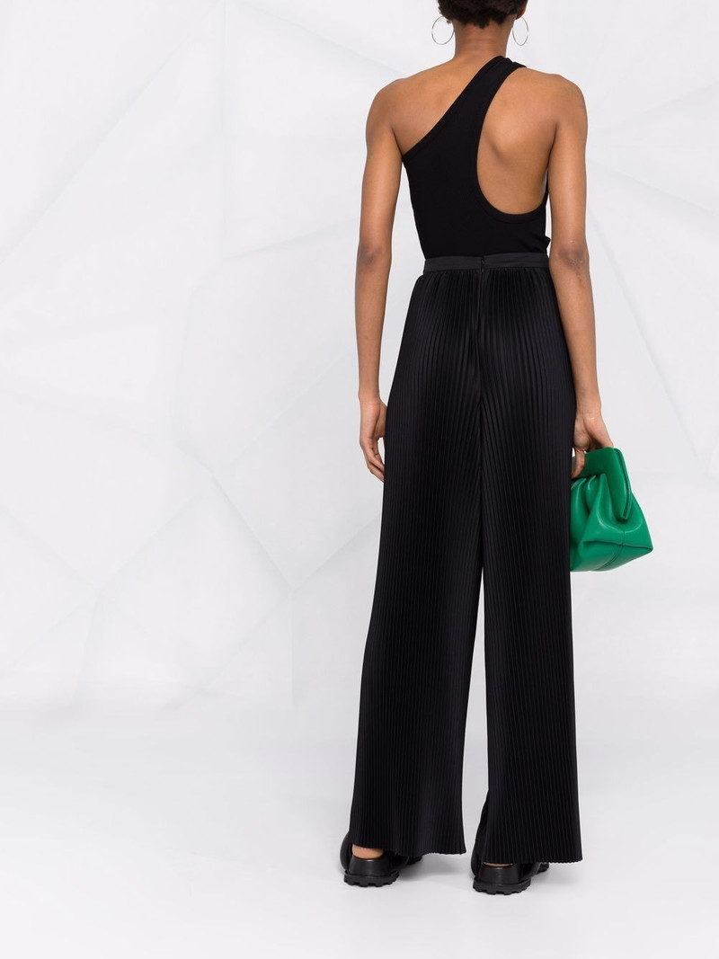 straight-leg plissé trousers 4