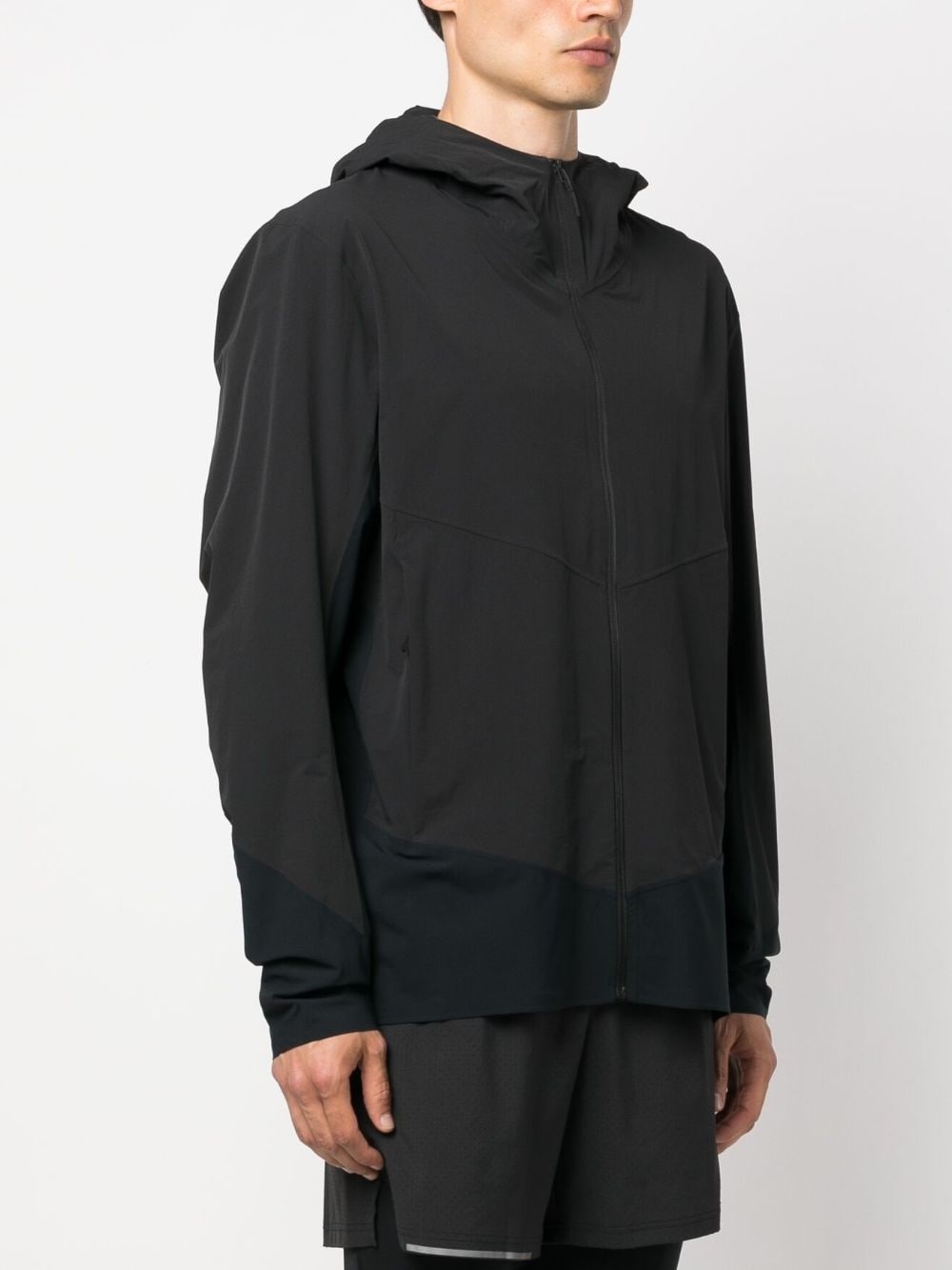 zip-up hooded jacket - 3