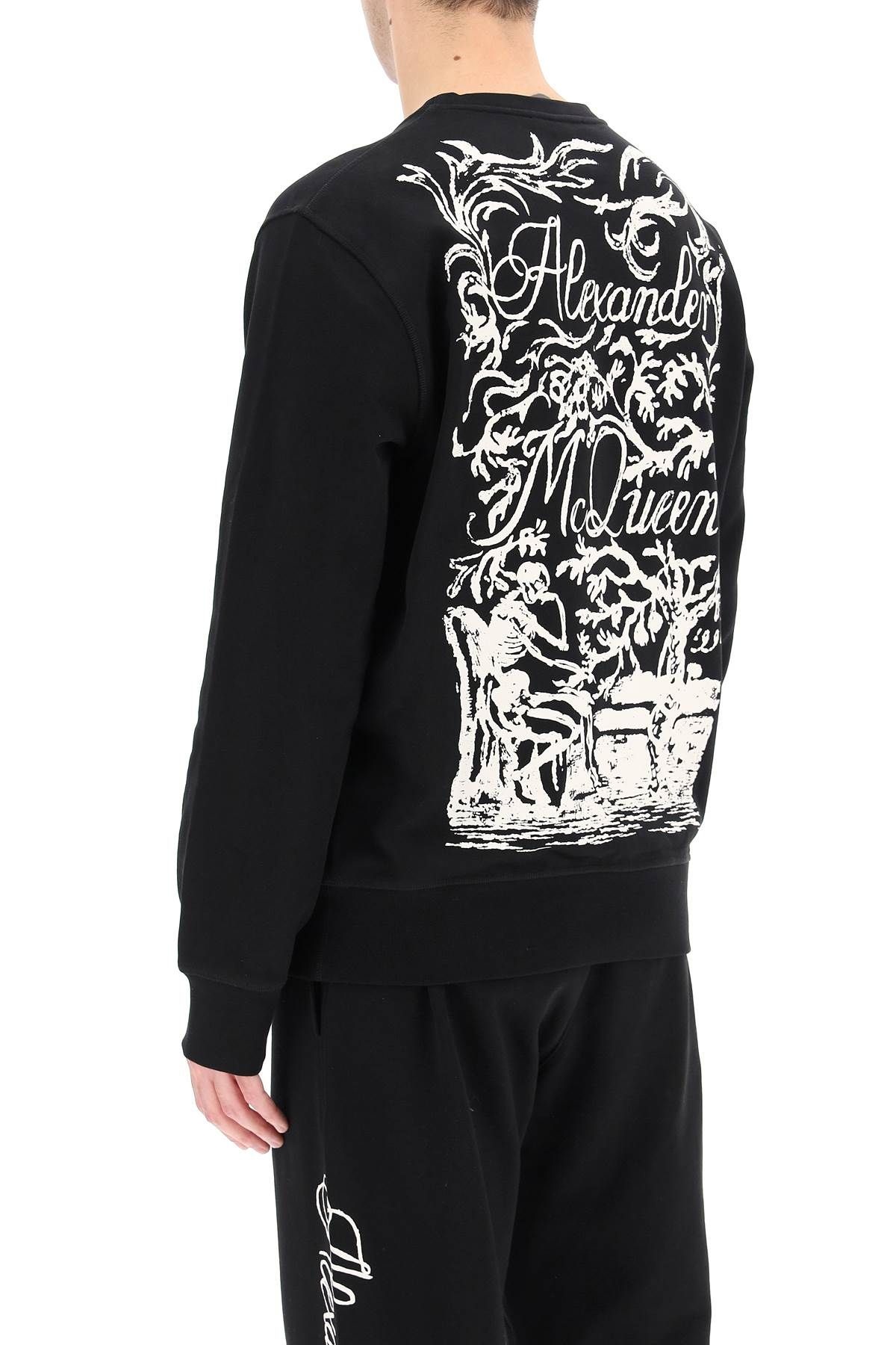 BLAKE PAINTING PRINT SWEATSHIRT - 4