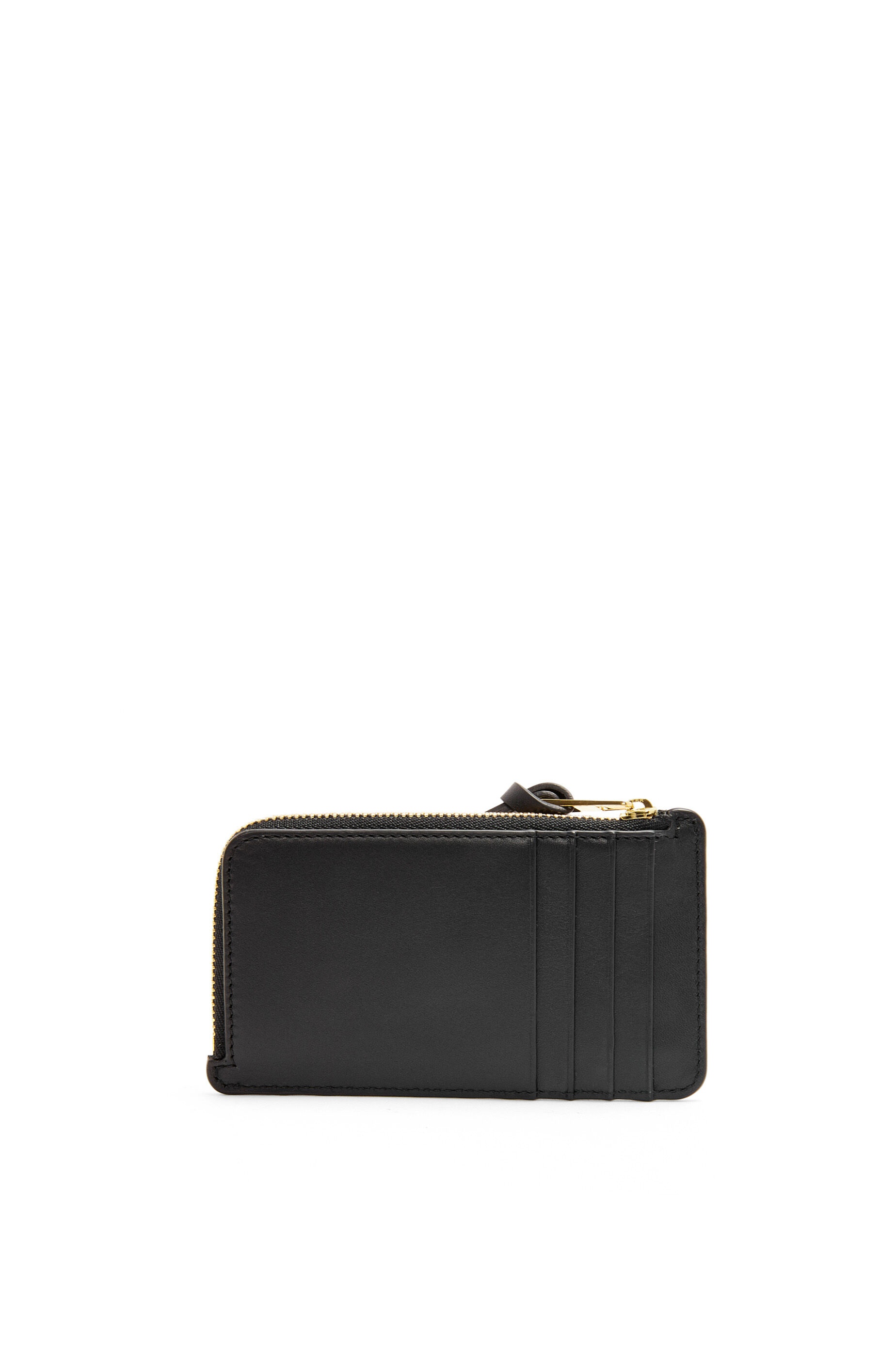 Lemur coin cardholder in satin calfskin - 2