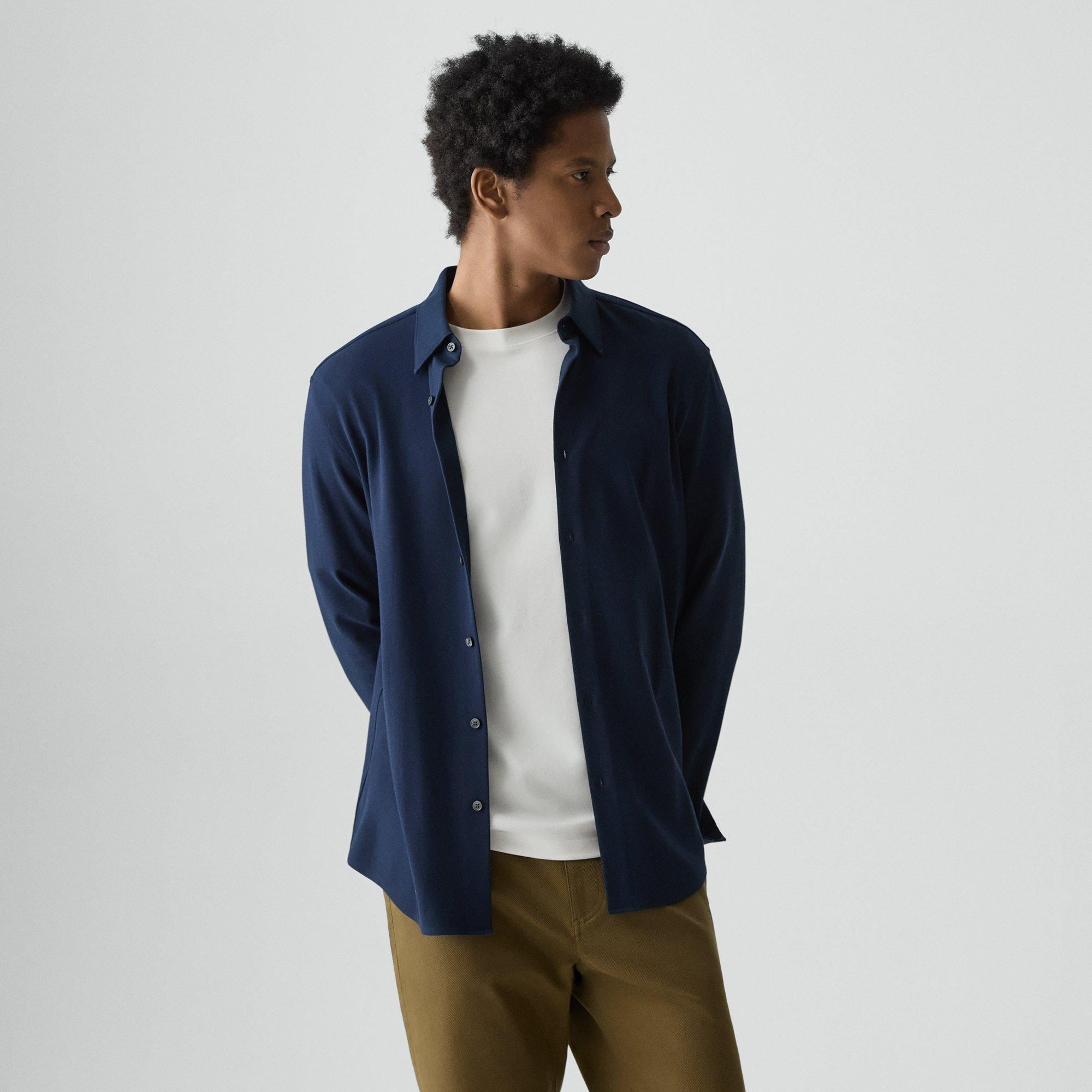 Sylvain Shirt in Structure Twill - 2