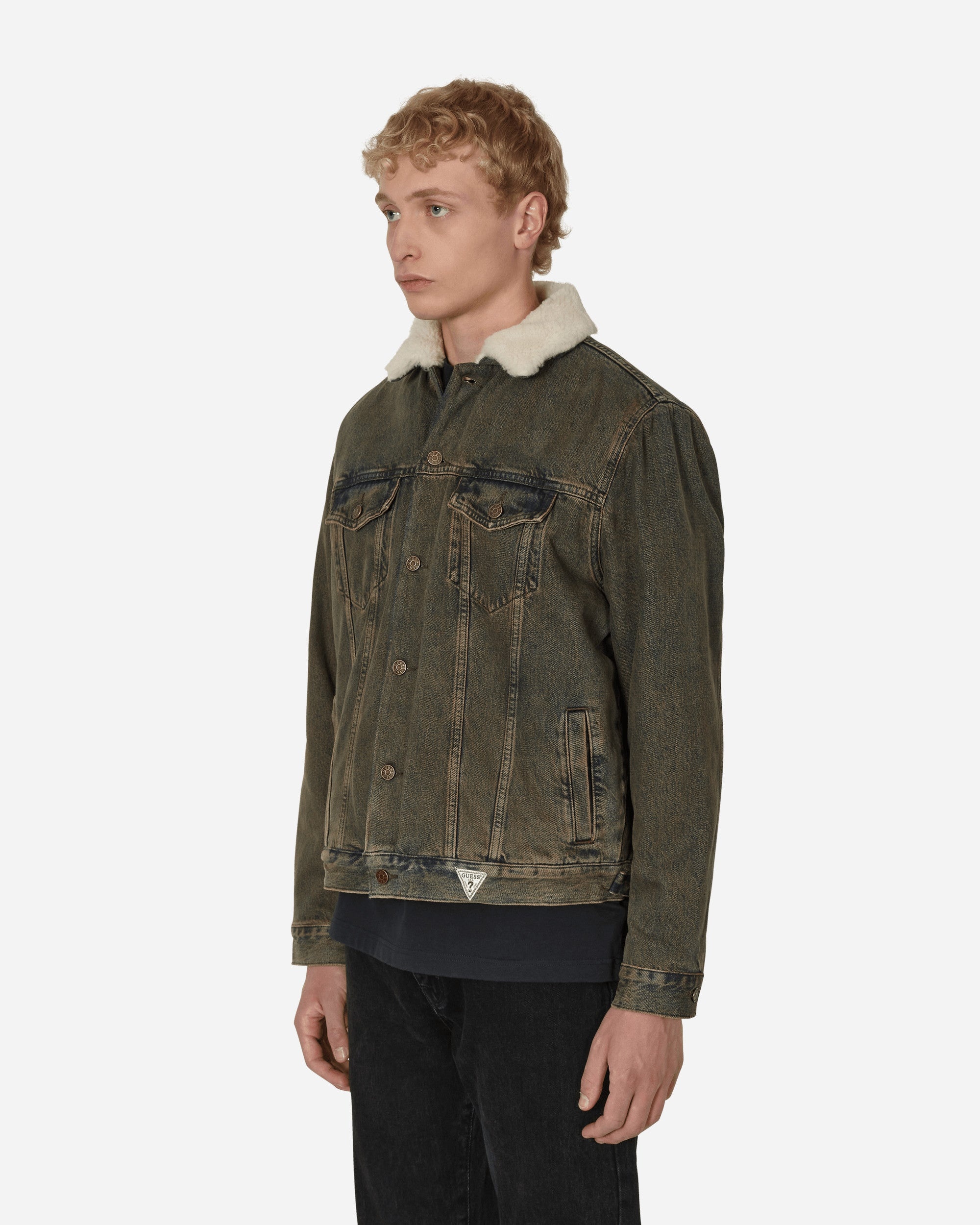 Tinted Sherpa Jacket Brown - 2