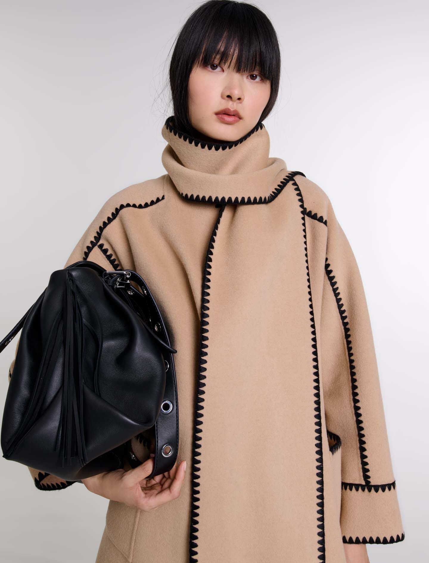 Two-tone double-faced coat - 5