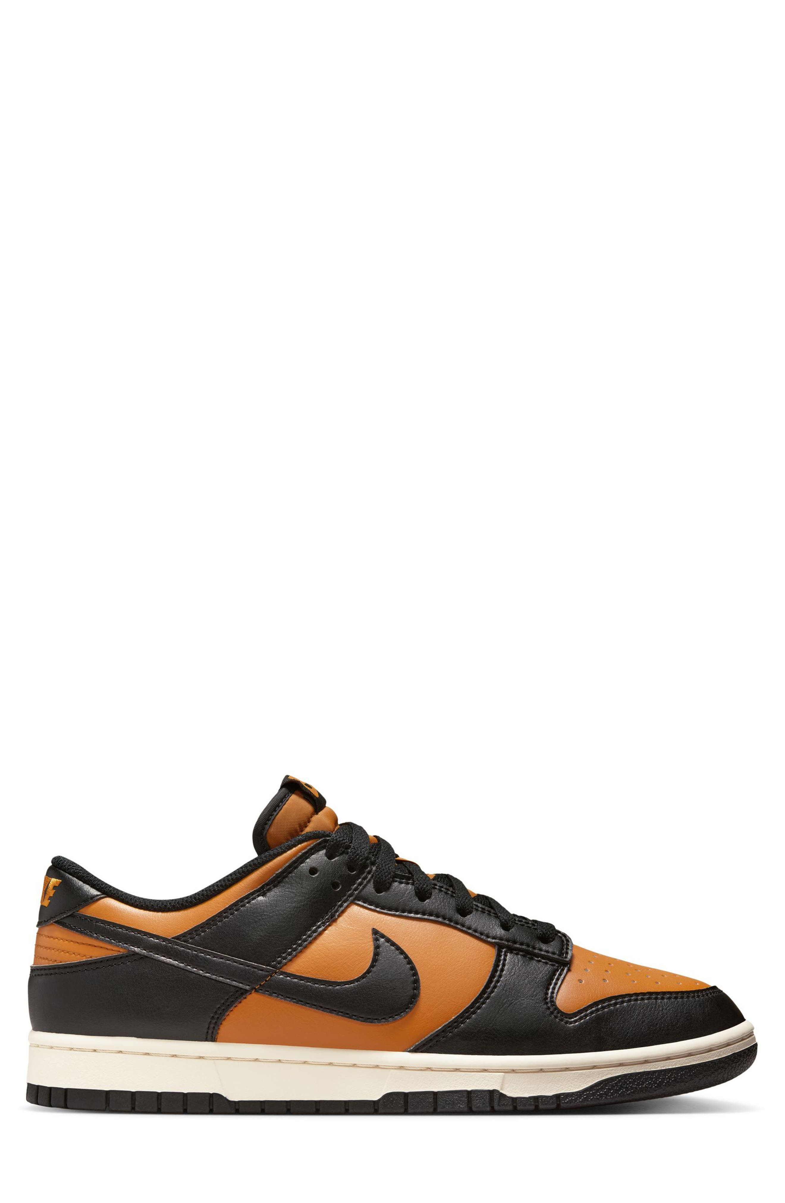 Nike Dunk Low Retro Basketball Sneaker in Desert Ochre/Black at Nordstrom - 2