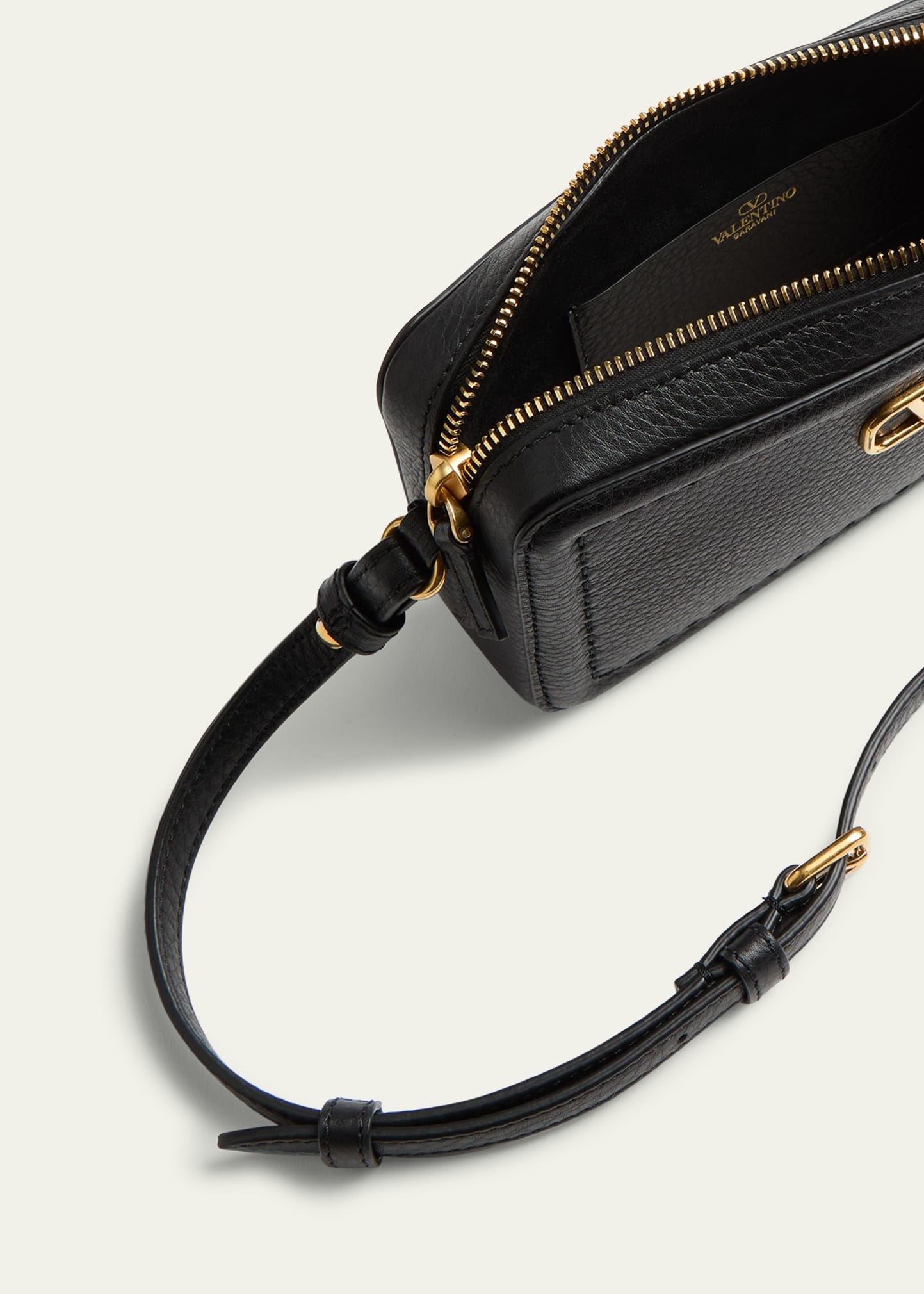 Alltime Mini Leather Camera Crossbody Bag - 4