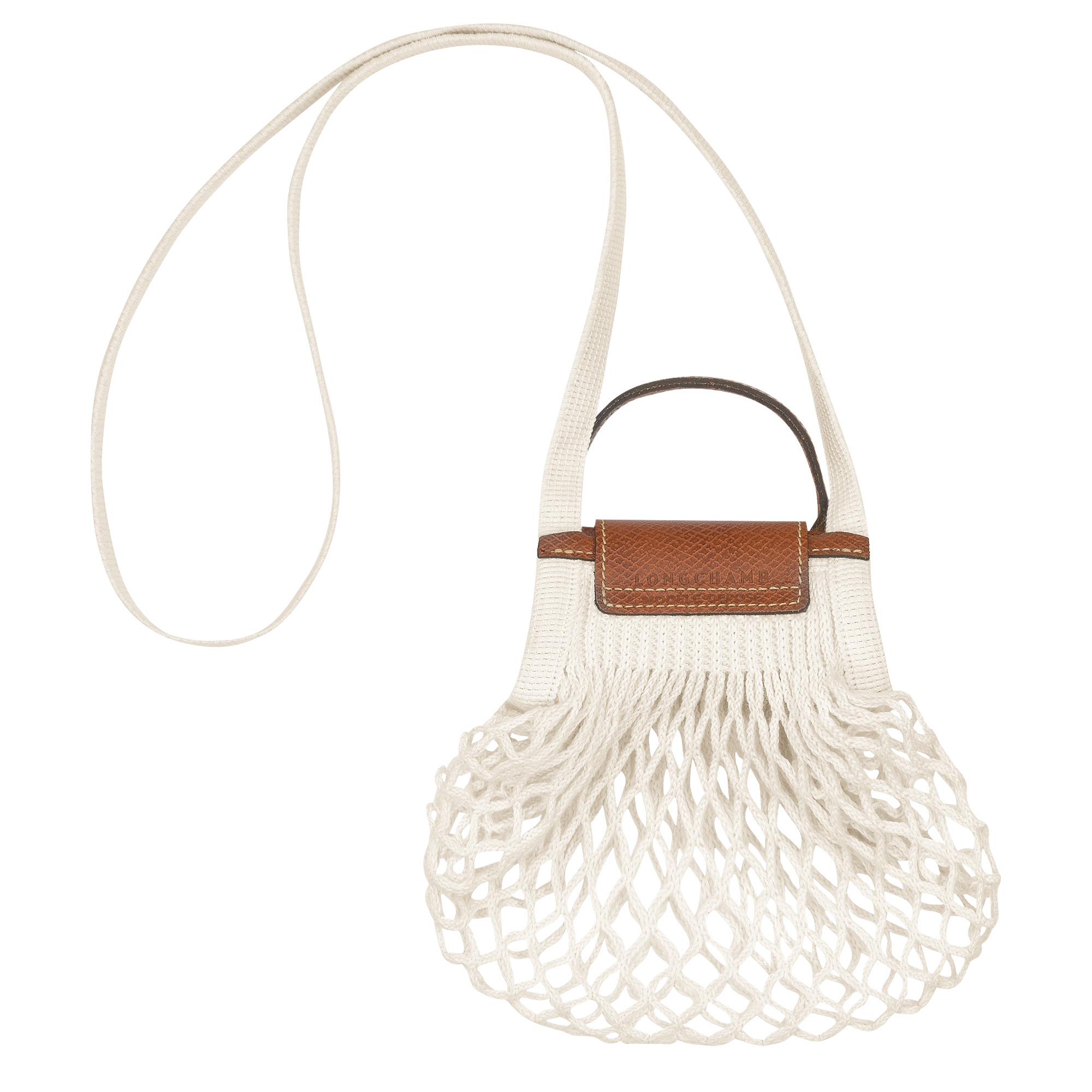 Le Pliage Filet XS Mesh bag Ecru - Canvas - 4