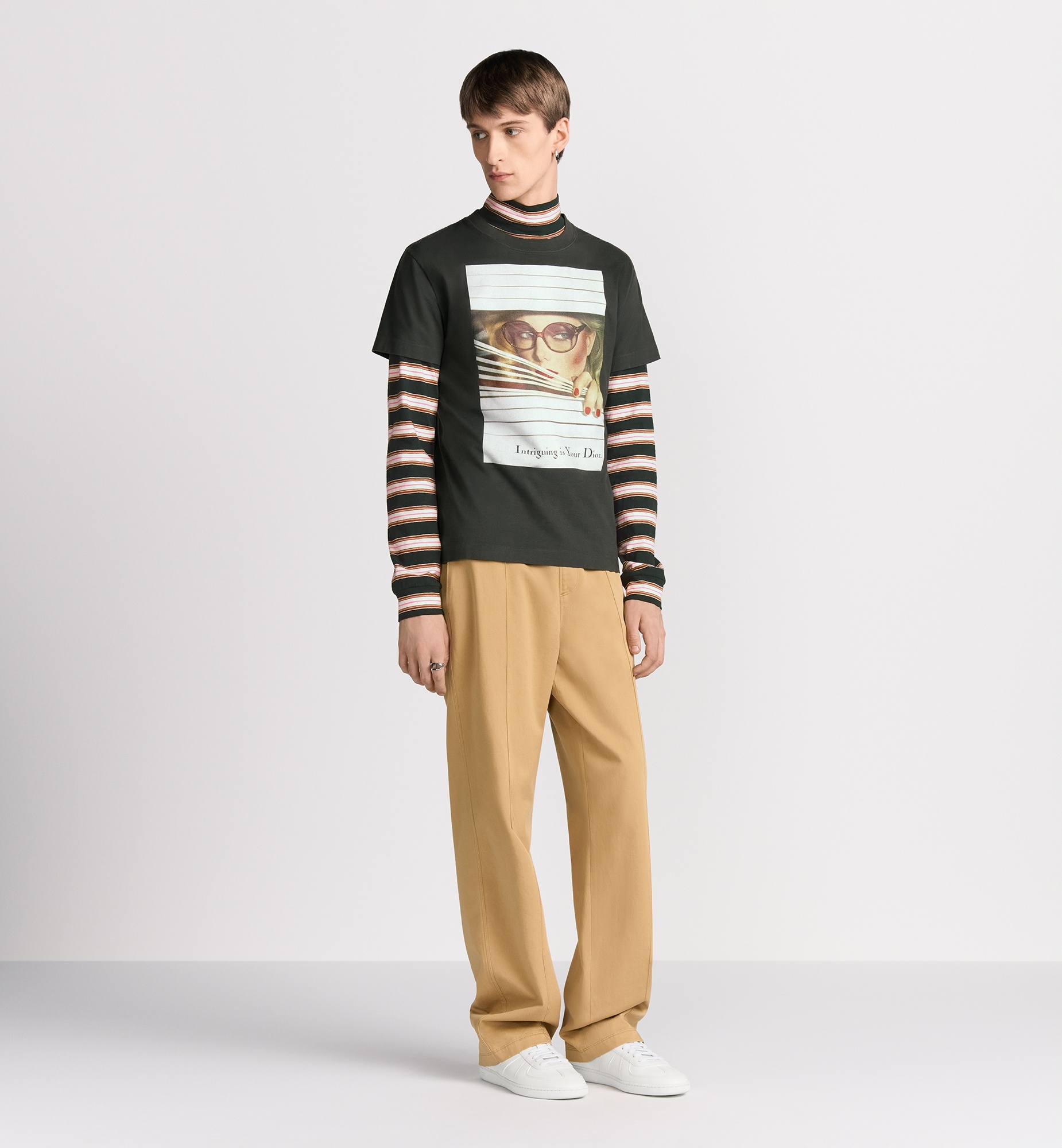 Dior Heritage Printed T-Shirt, Regular Fit - 3