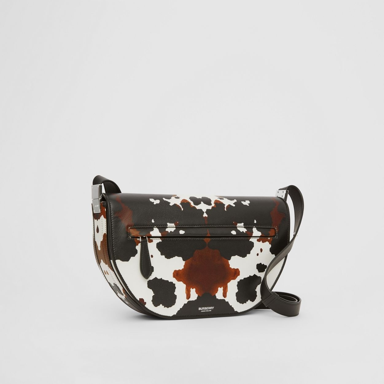 Medium Camouflage Print Leather Olympia Bag - 7