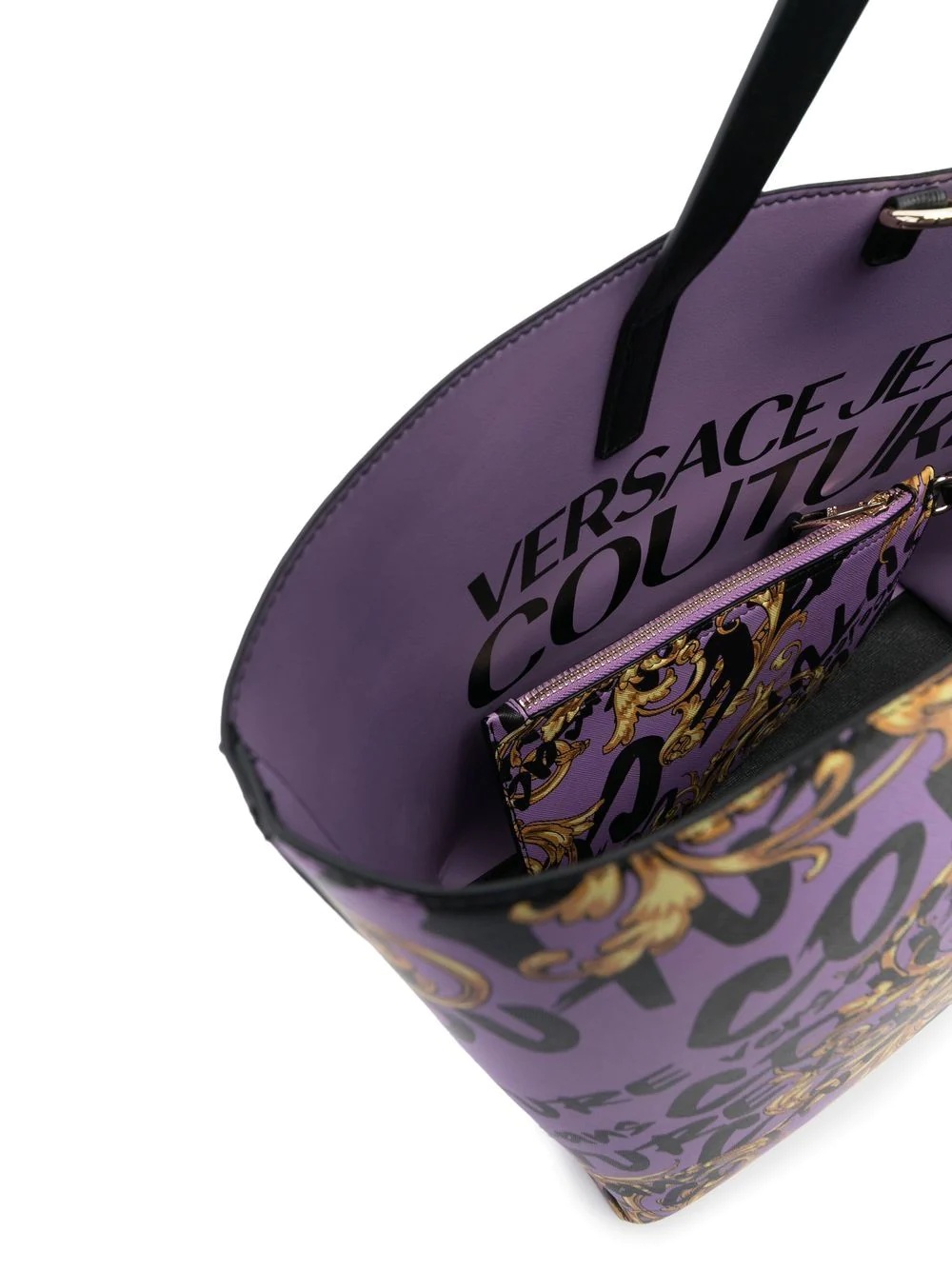 Regalia Baroque-print Couture tote bag - 5