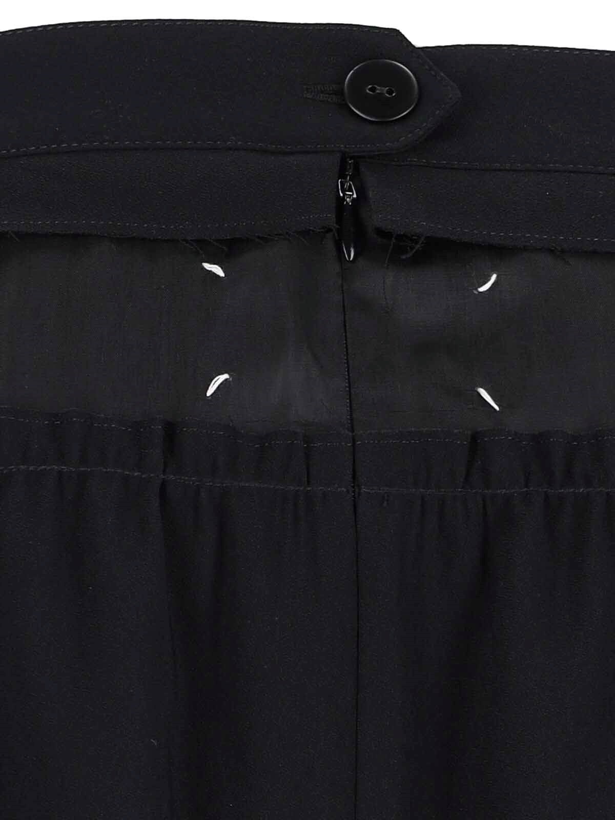 'FOUR STITCHES' MIDI SKIRT - 4