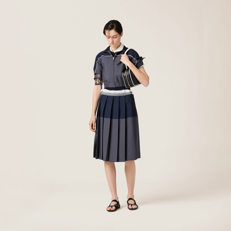 Miu Miu Kid mohair skirt outlook