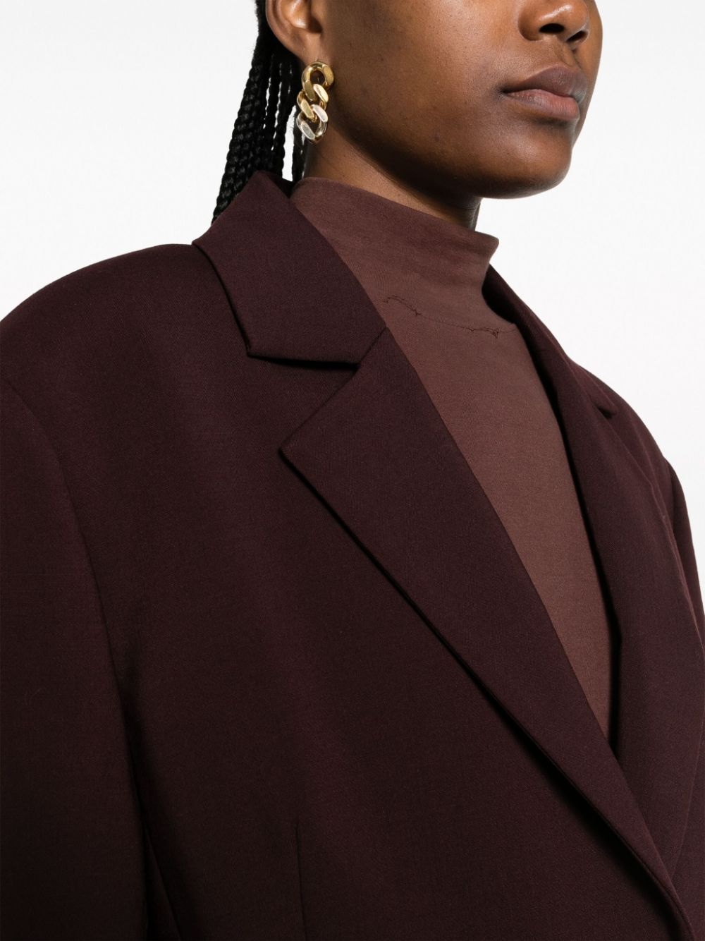 single-breasted blazer - 5