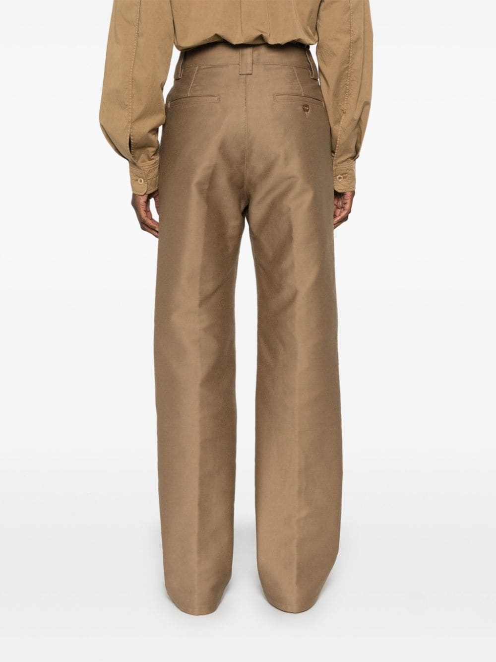 straight trousers - 4