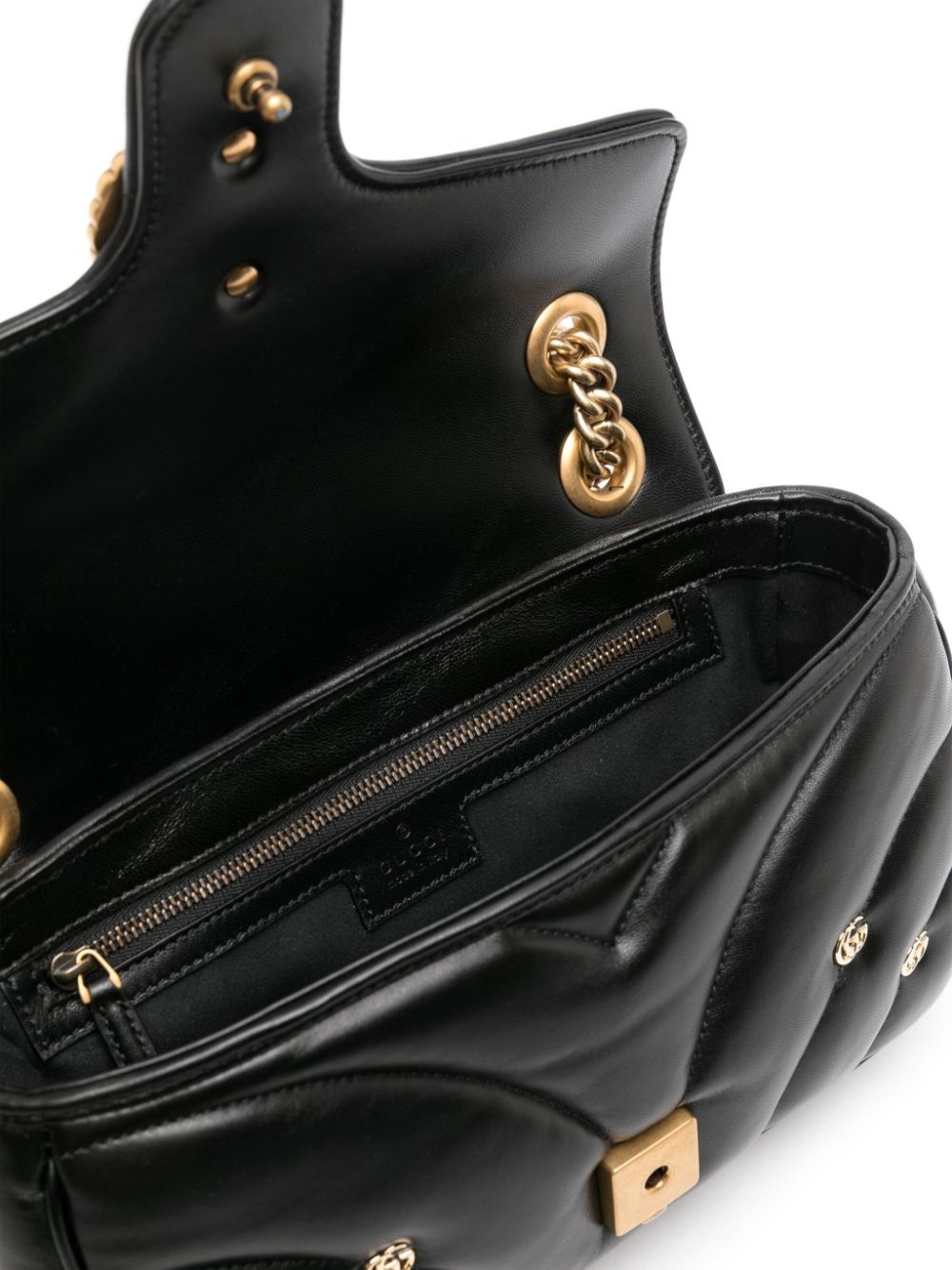 small GG Marmont leather shoulder bag - 5