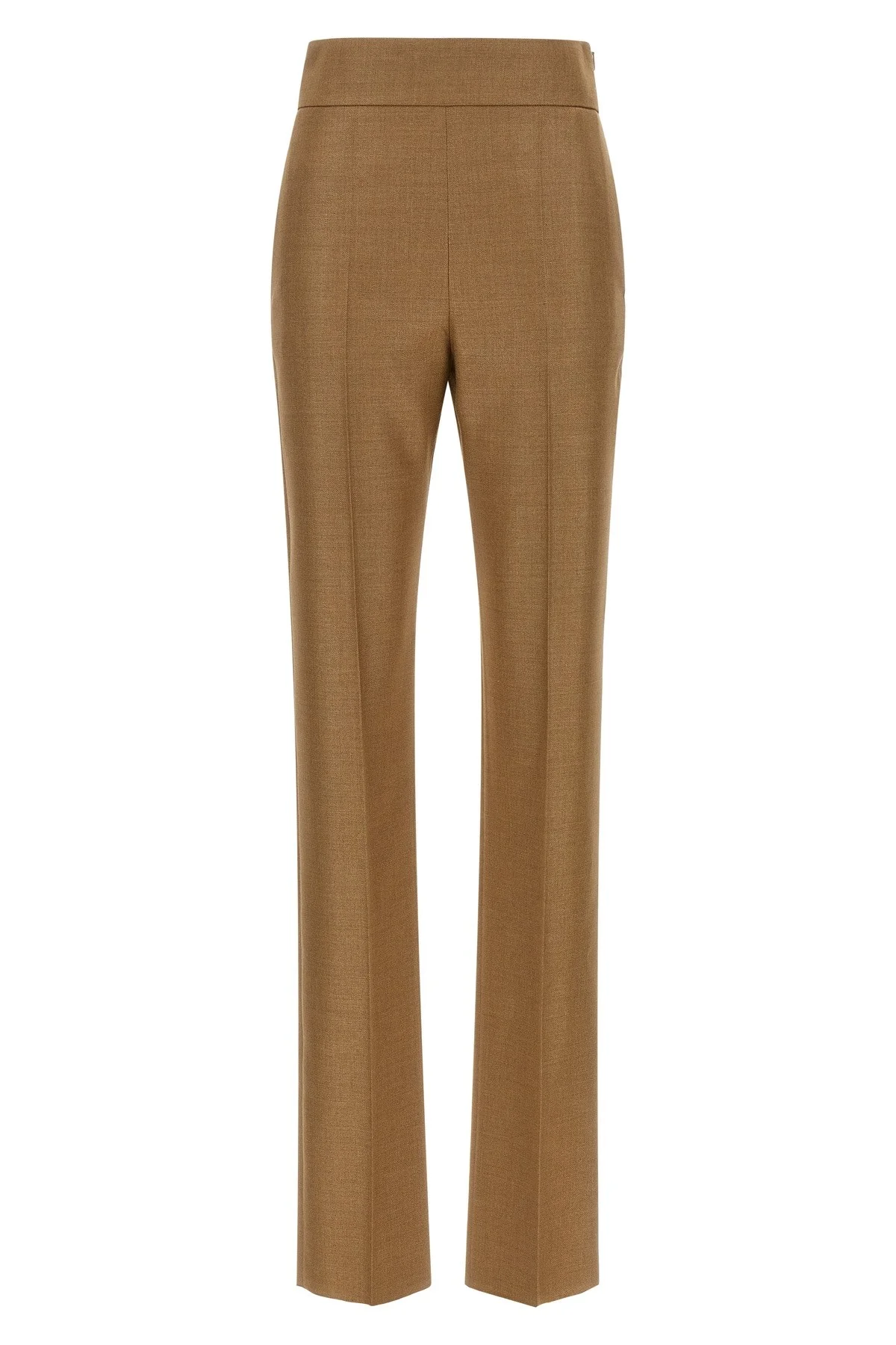 Valentino Garavani Textured Silk Wool Pants - 1