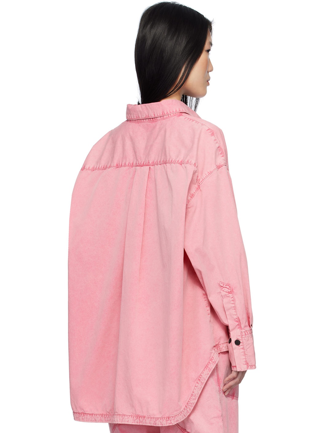 Pink Diana Denim Shirt - 3