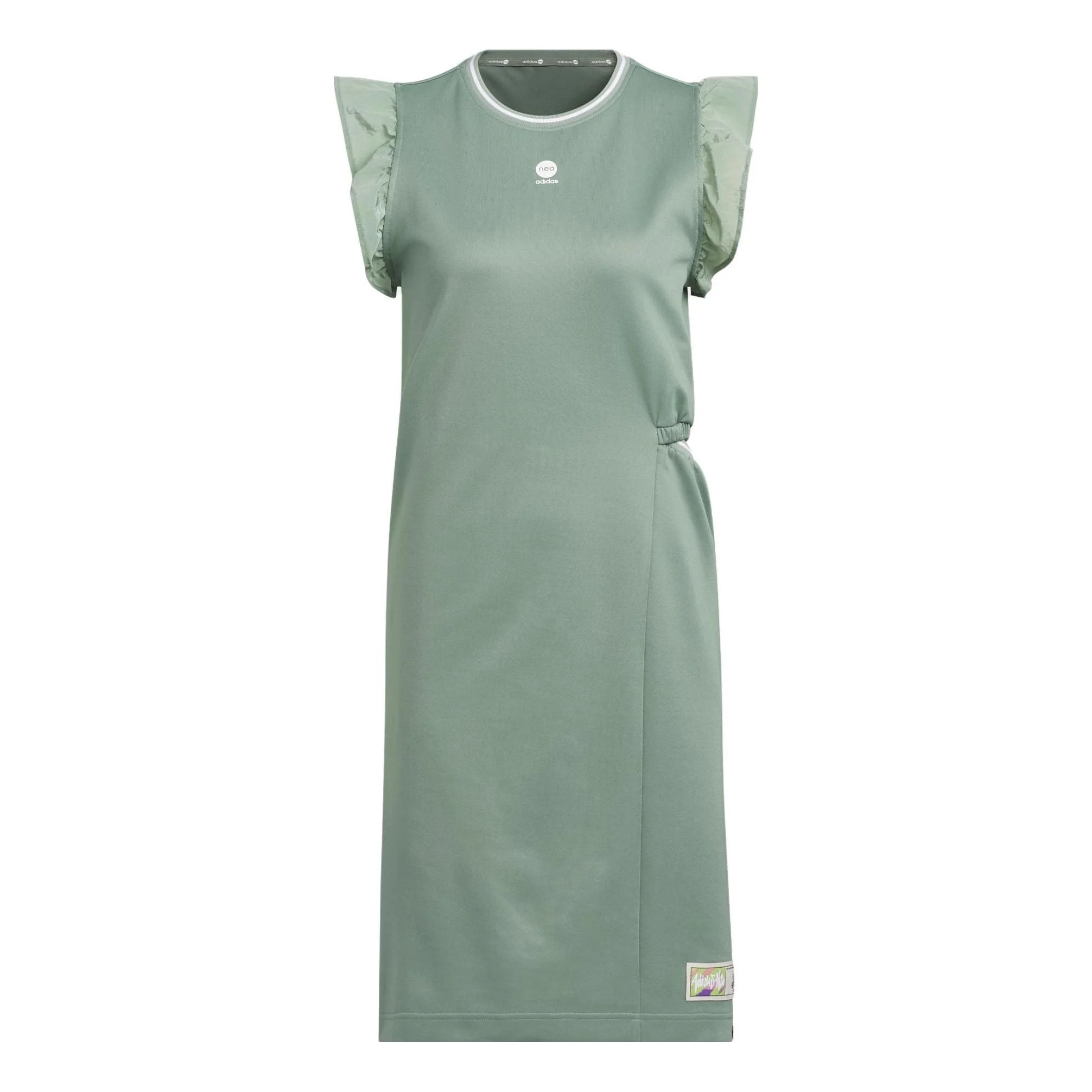 (WMNS) adidas Neo Basketball Dresses 'Olive Green' IJ6605 - 1