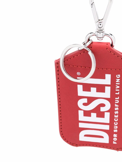 Diesel Taskbottle faux-leather keyring outlook