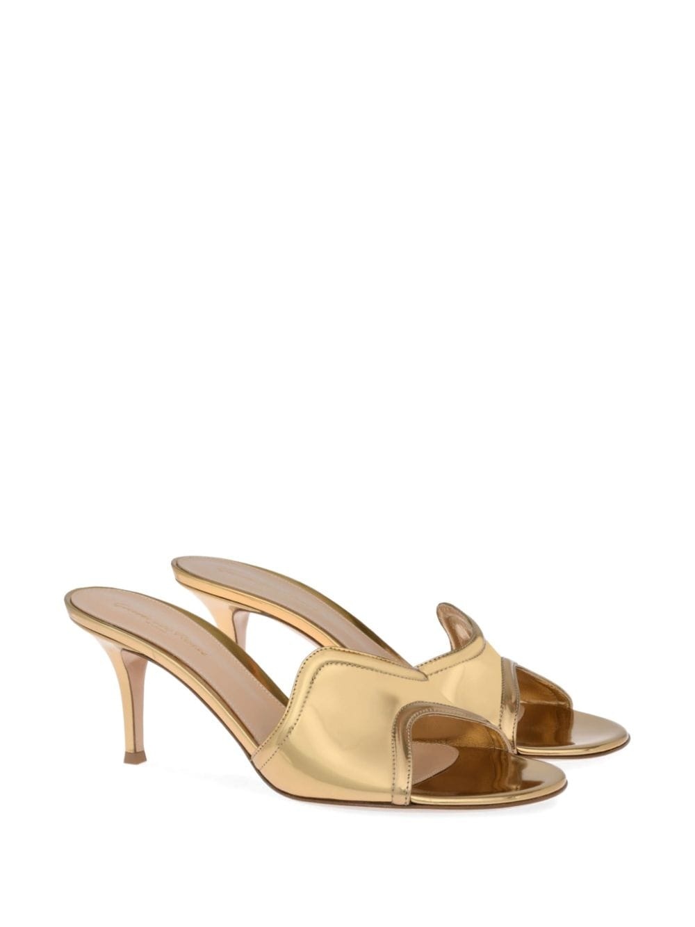 Lucrezia metallic-effect mules - 2