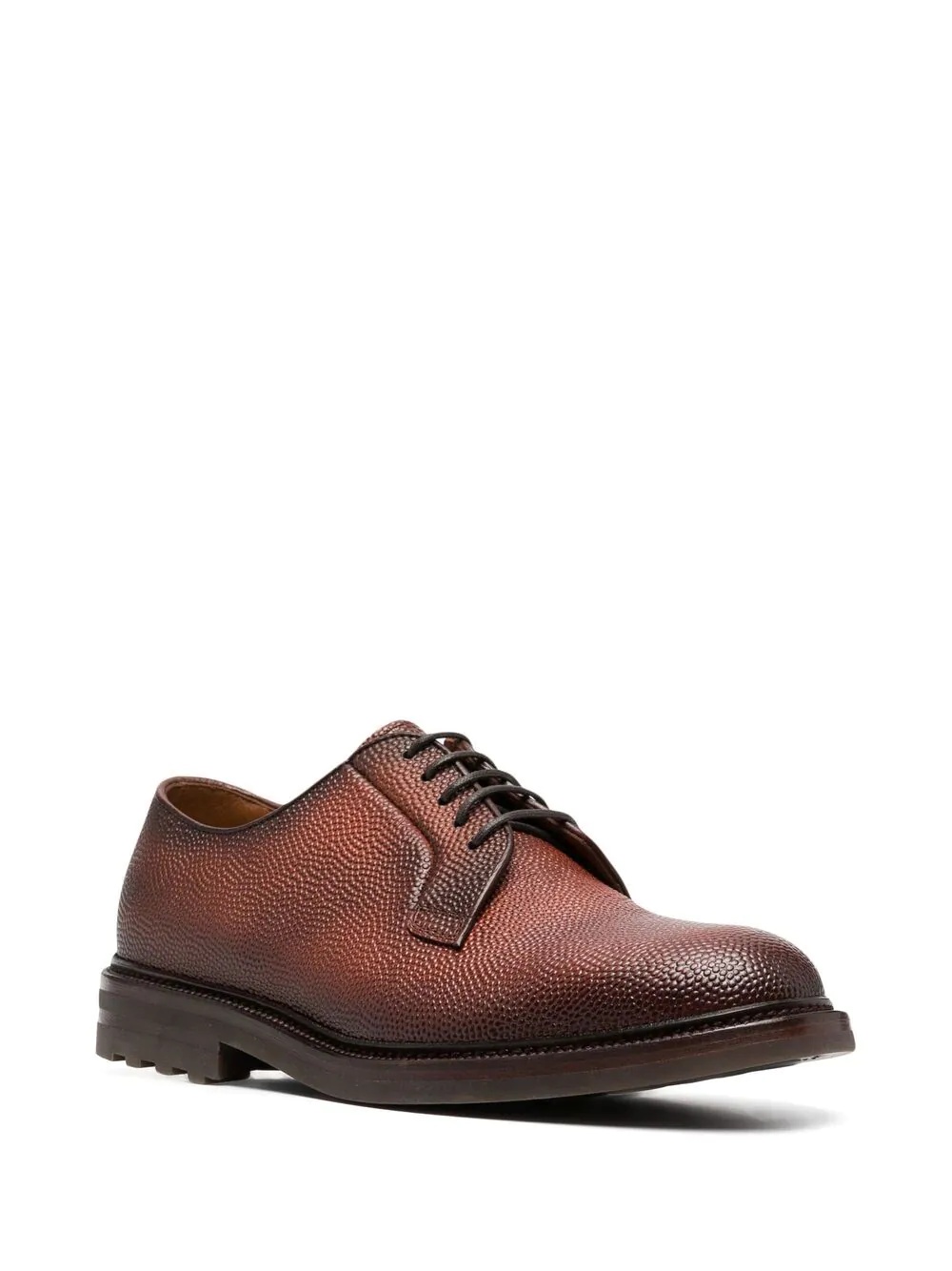 lace-up leather Oxford shoes - 2