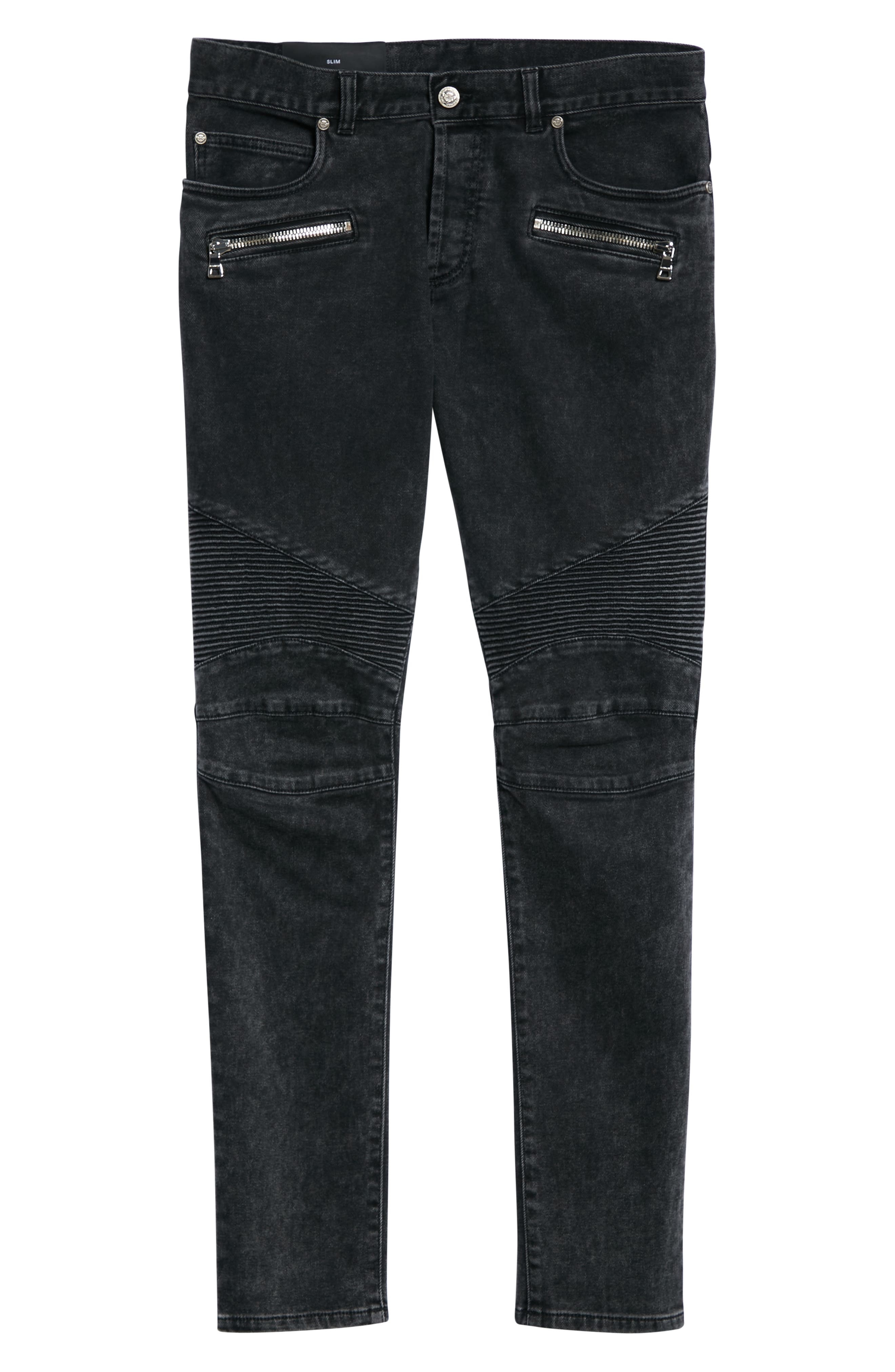 Moto Slim Fit Jeans - 5