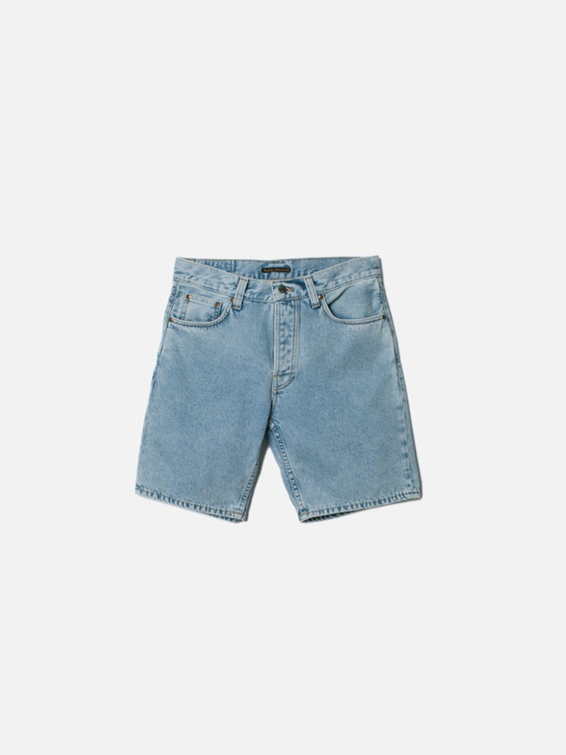 Nudie Jeans Seth Shorts Sunny Blues outlook
