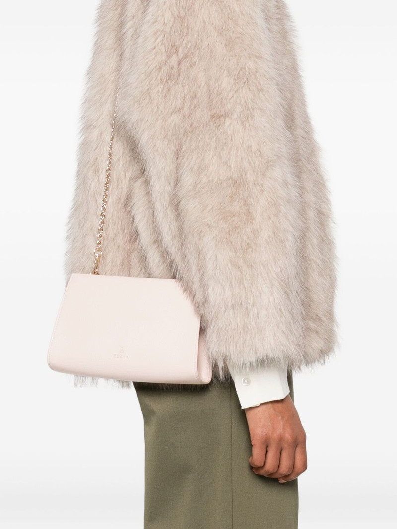 FURLA chain-strap leather cross body bag outlook