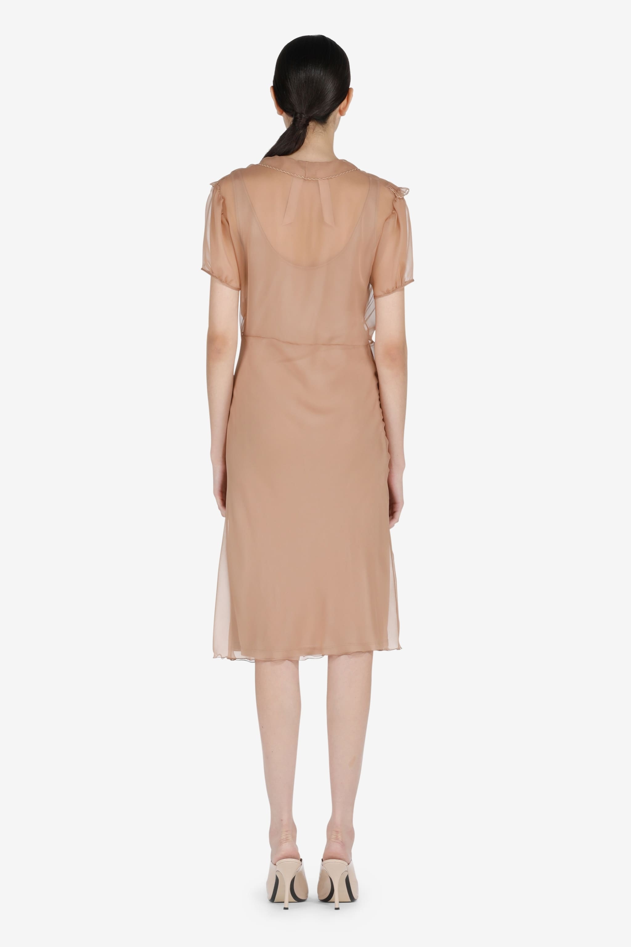 RUFFLE-TRIMMED DRESS - 2