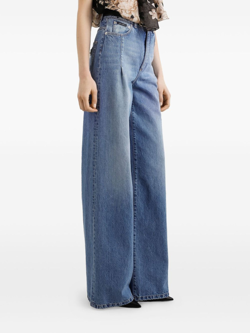 pleat-detail jeans 4