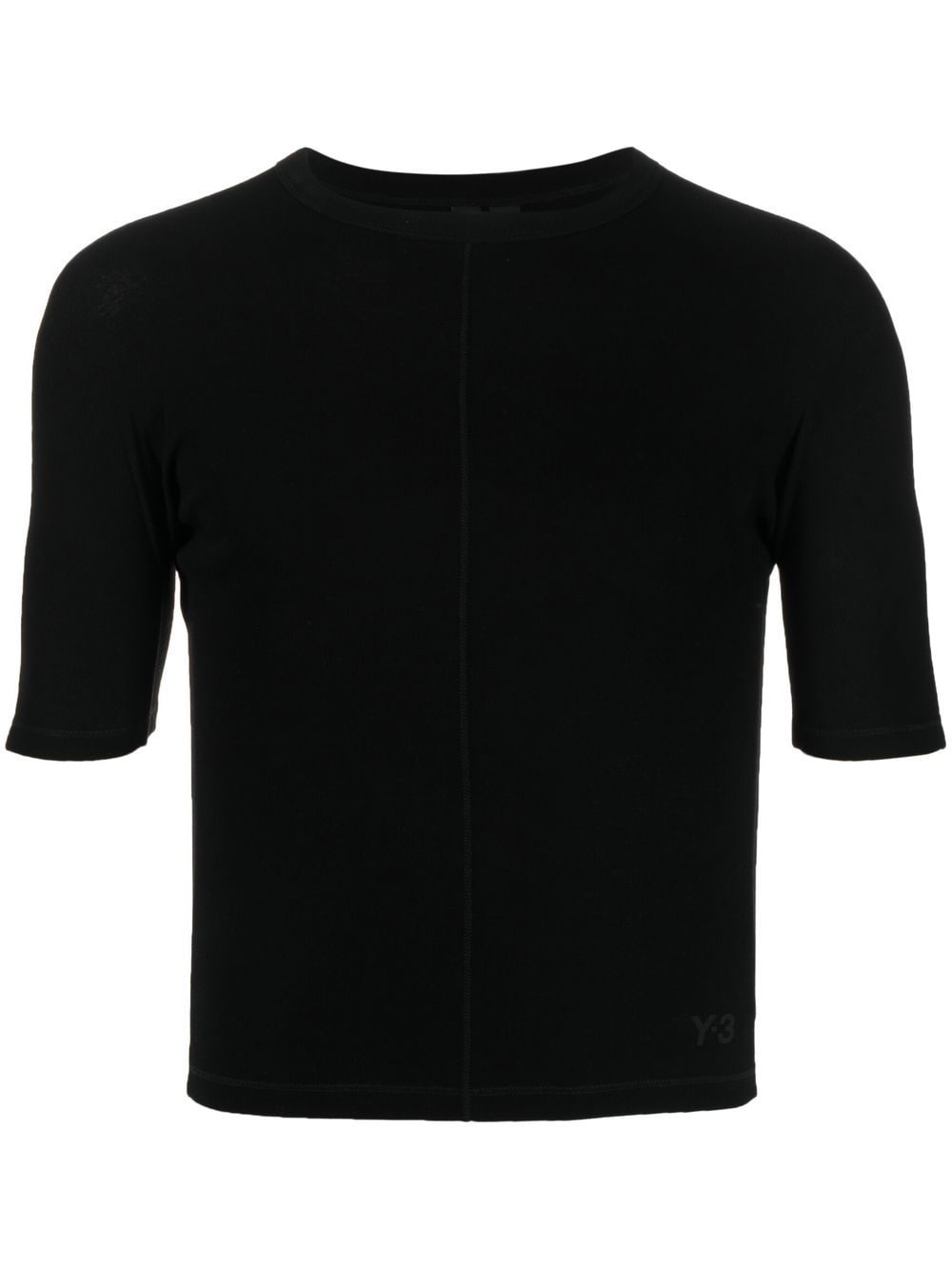 crew-neck organic cotton T-shirt - 1