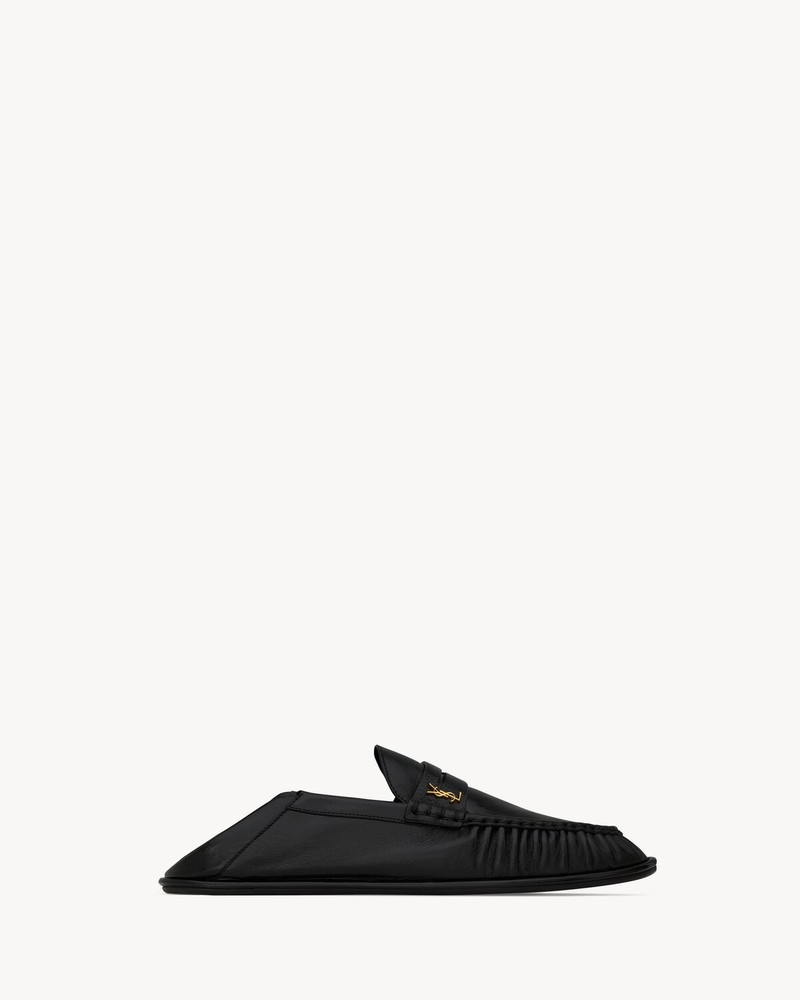 LE LOAFER PENNY SLIPPERS IN SMOOTH LEATHER - 1