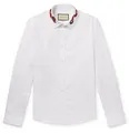 Duke Appliquéd Cotton Oxford Shirt - 13