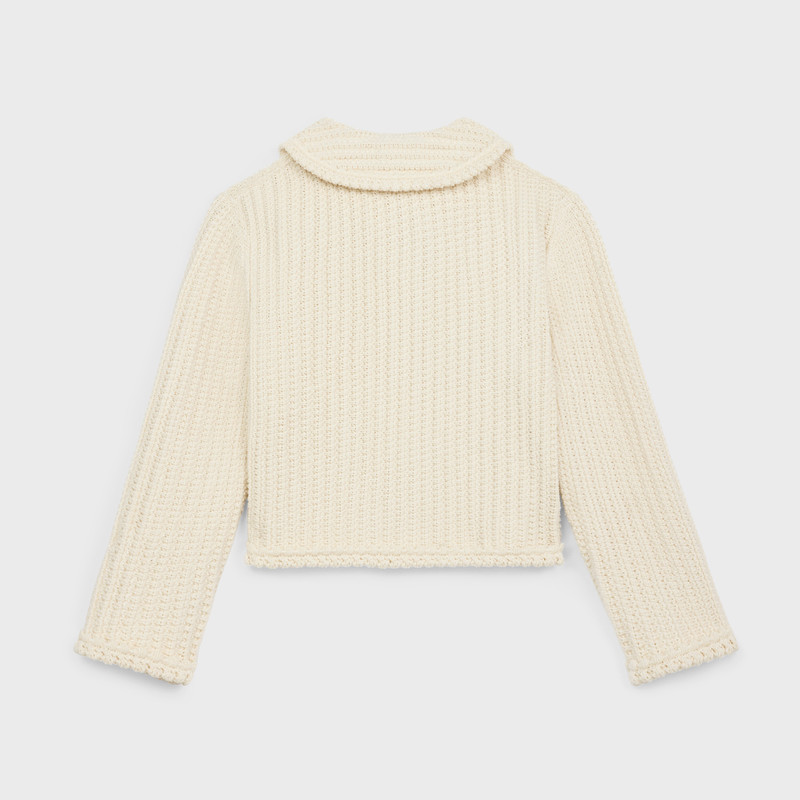 CELINE cardigan jacket in cotton outlook