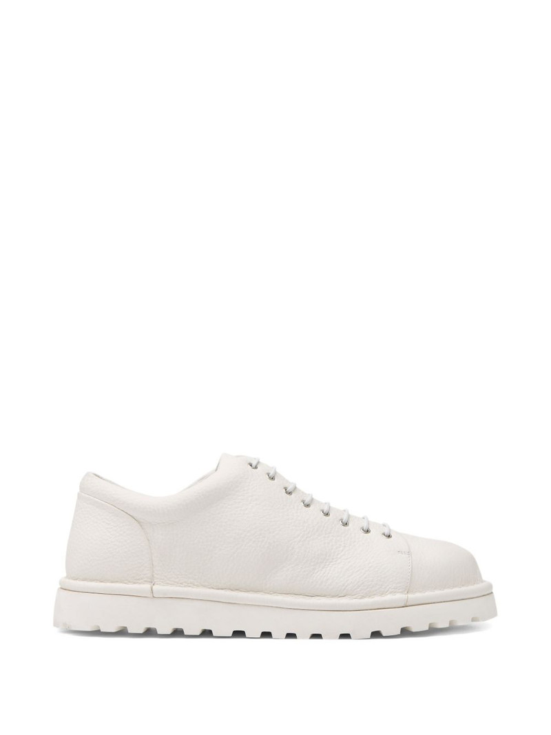 Pallottola Pomice leather derby shoes 1