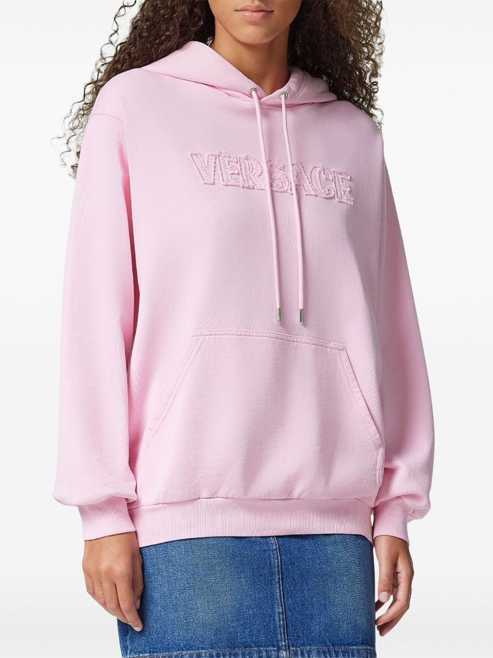 logo-patch hoodie - 3