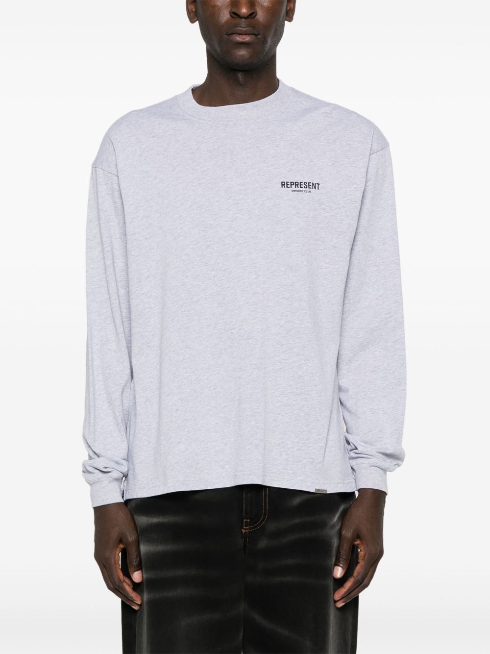 logo-print T-shirt - 3