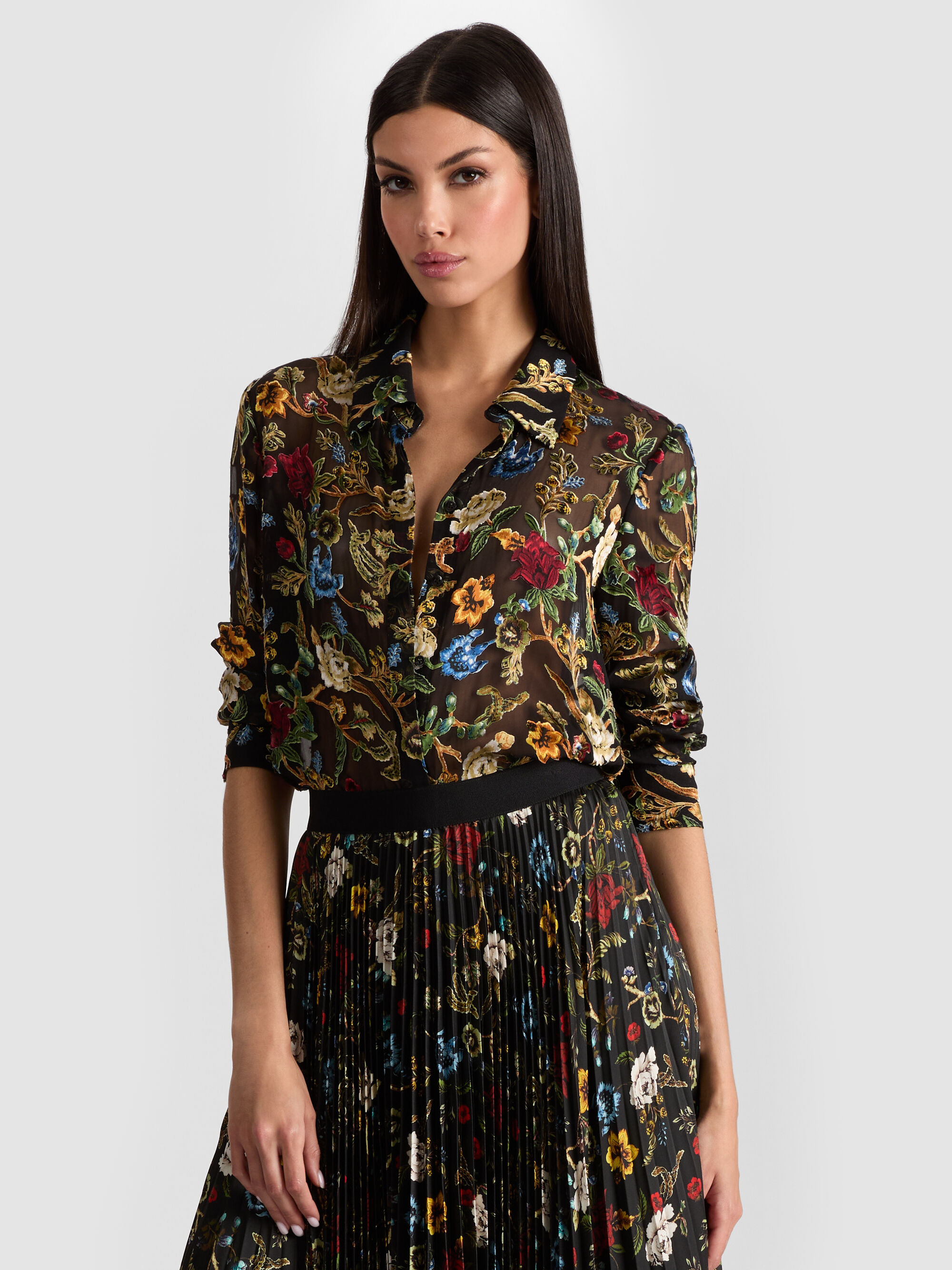 WILLA SILK BLOUSE - 2